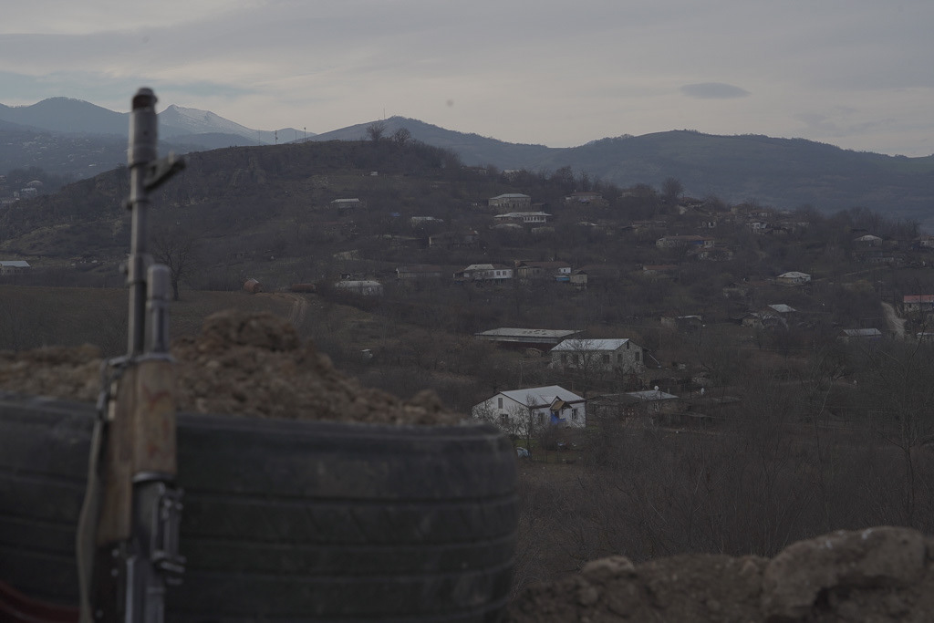 A view shows the village of Taghavard in the region of Nagorno-Karabakh, January 16, 2021. REUTERS/Artem Mikryukov