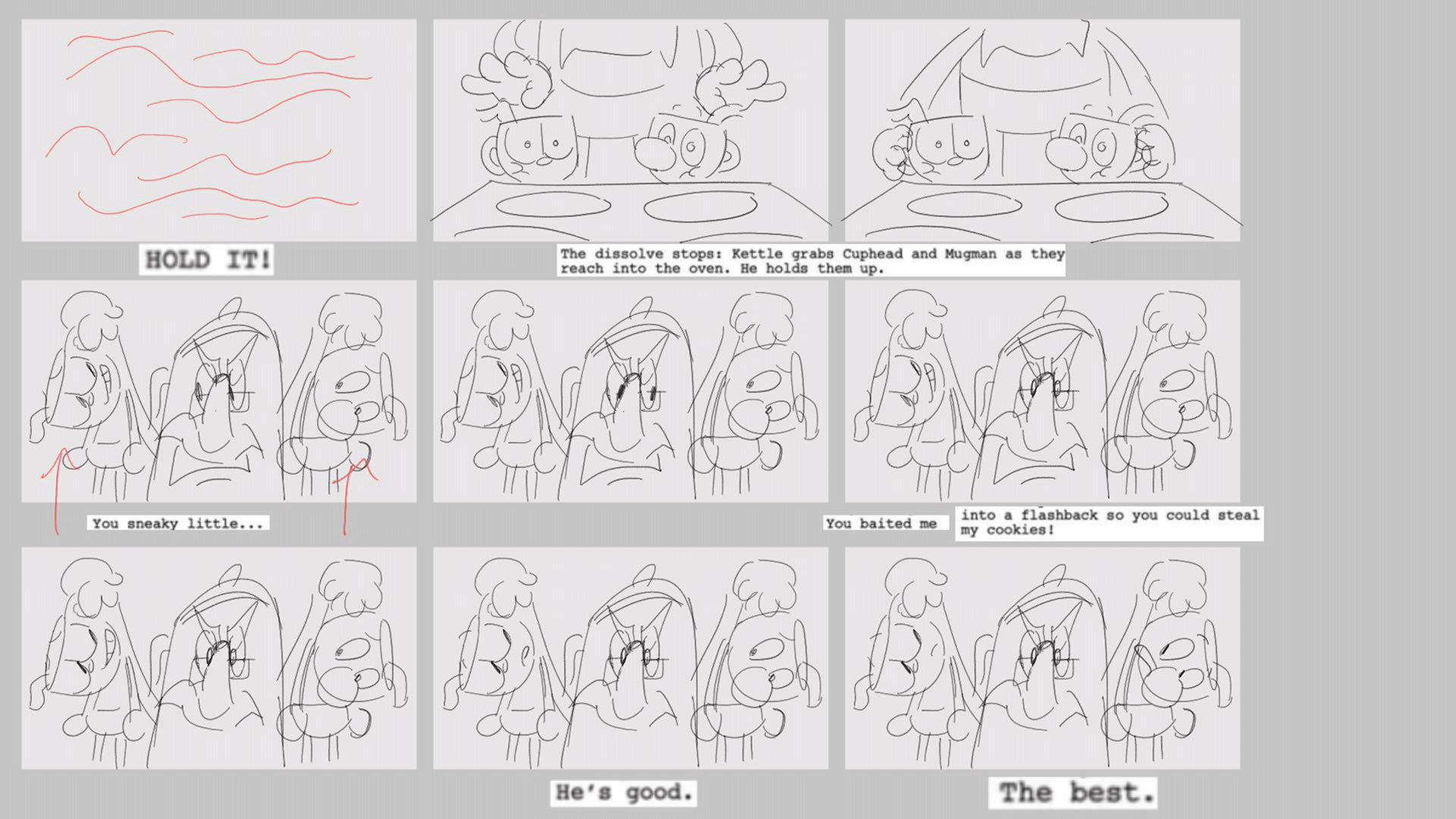 The Cuphead Show boards 7