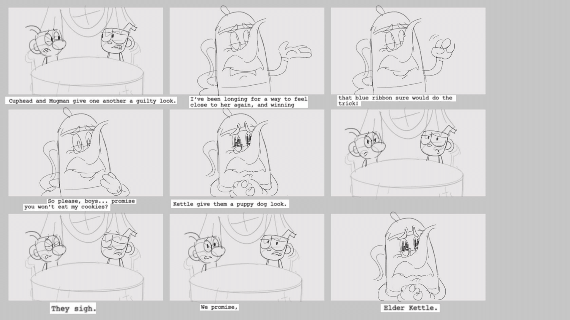 The Cuphead Show boards 9