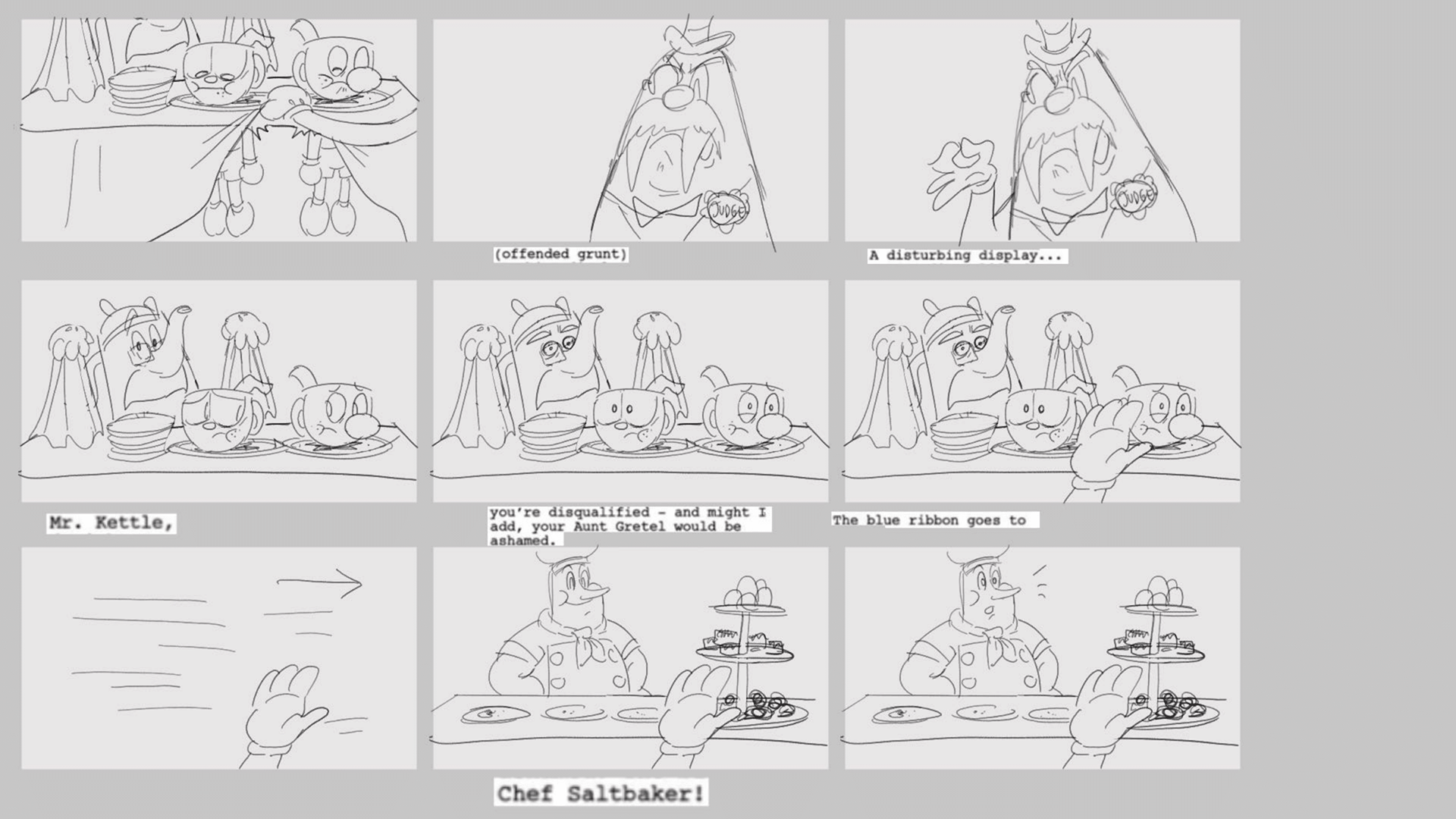The Cuphead Show boards 14