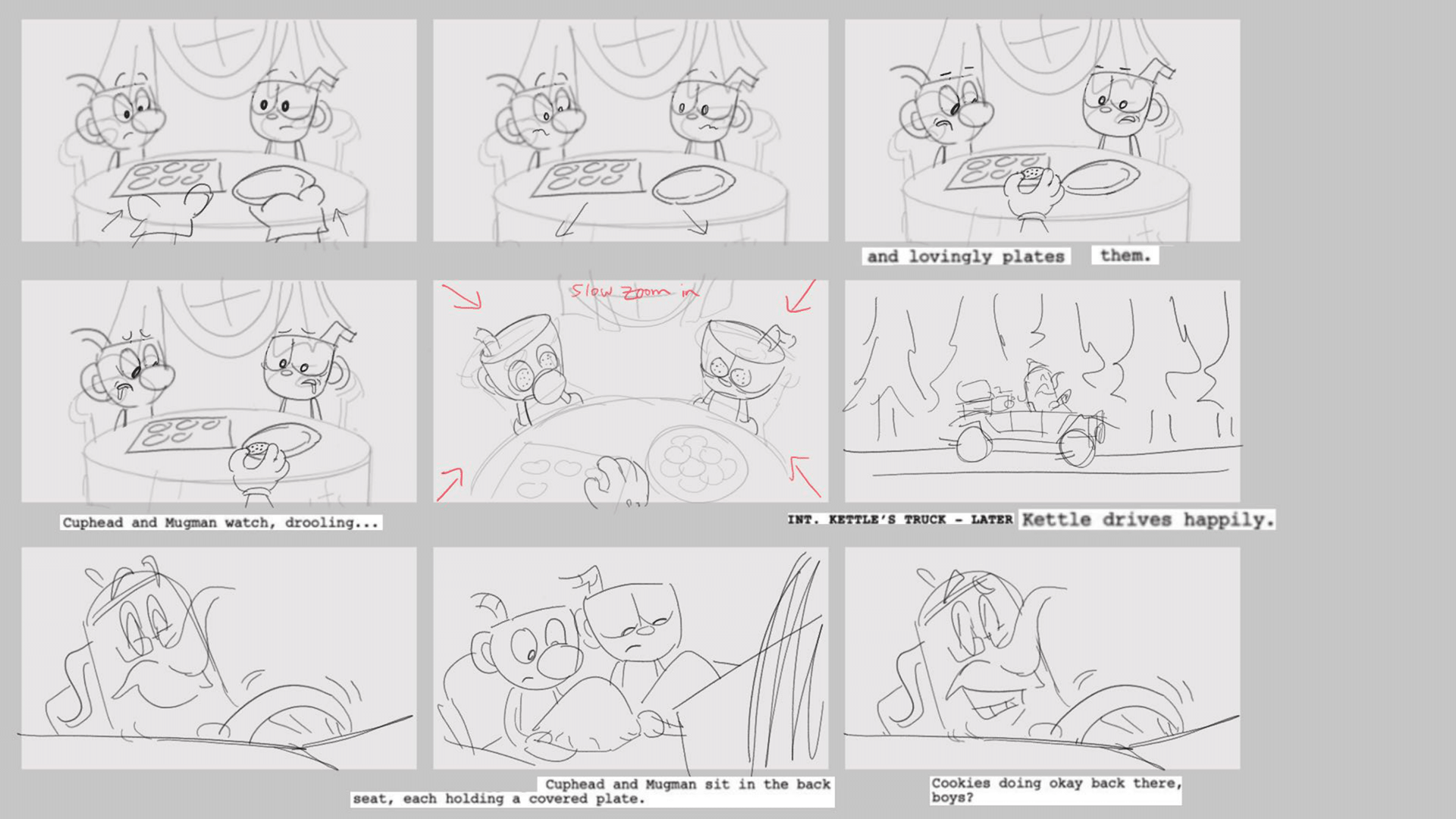 The Cuphead Show boards 11