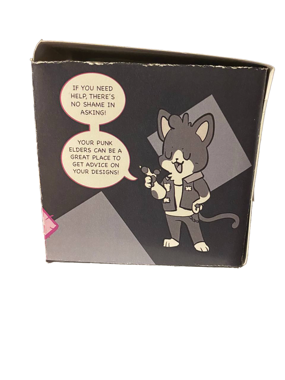 Other side of the Kitsch final box