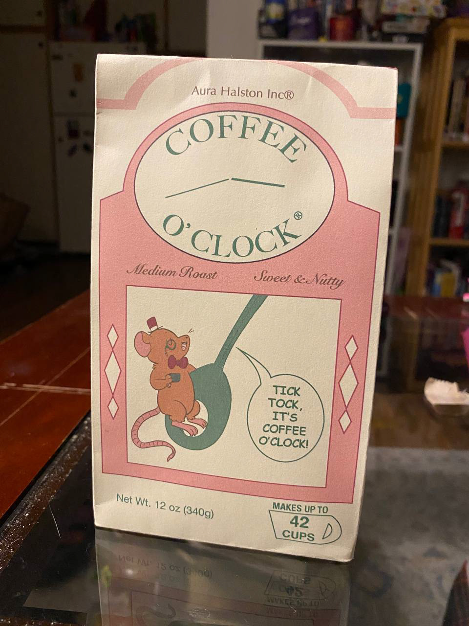 Front of the finished bag