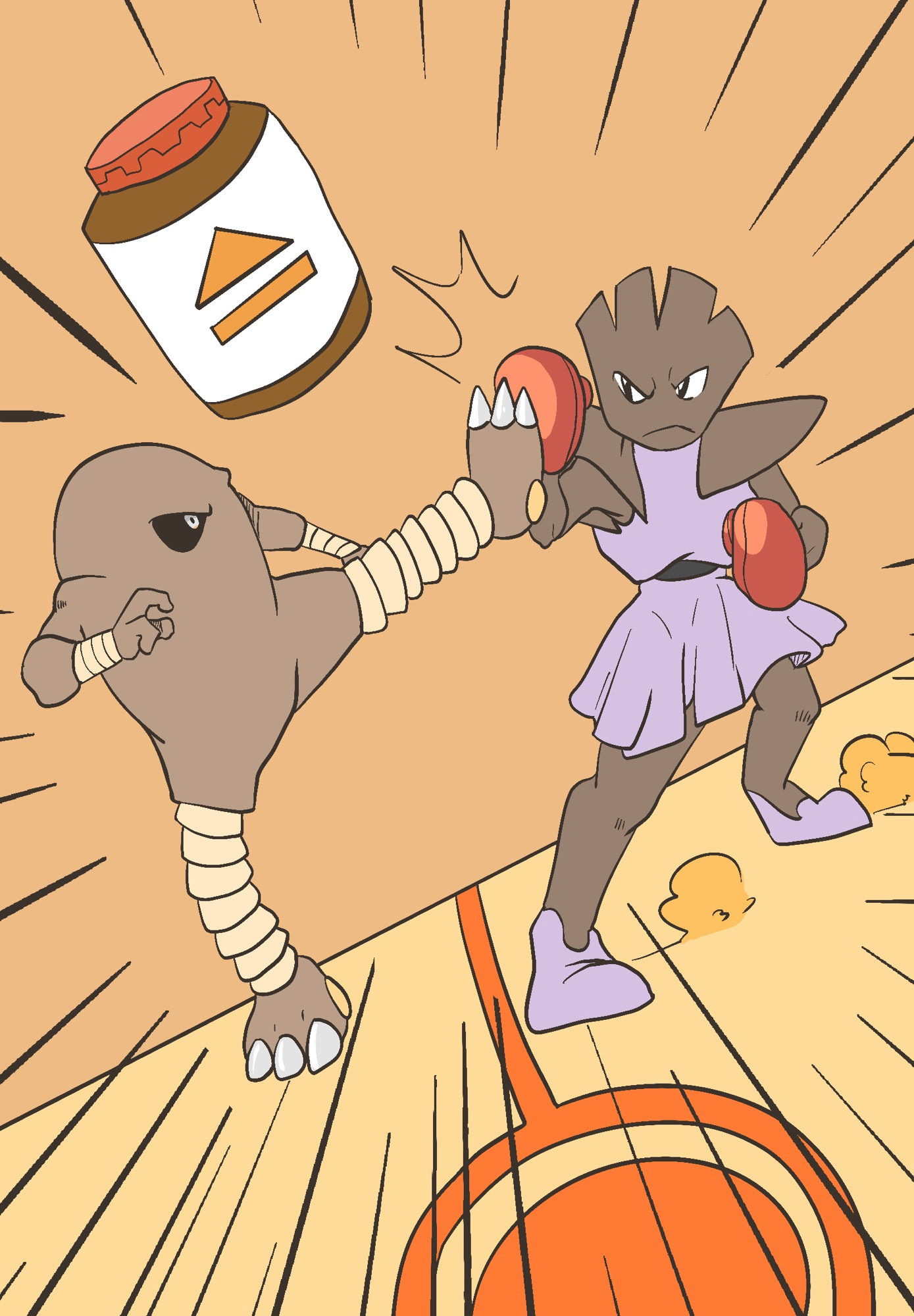 Close up on Zine illustration