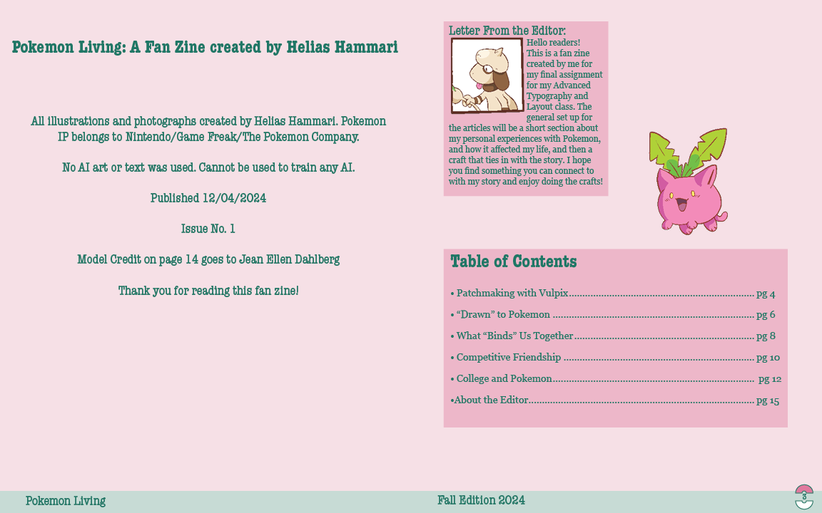 Zine pages 2-3