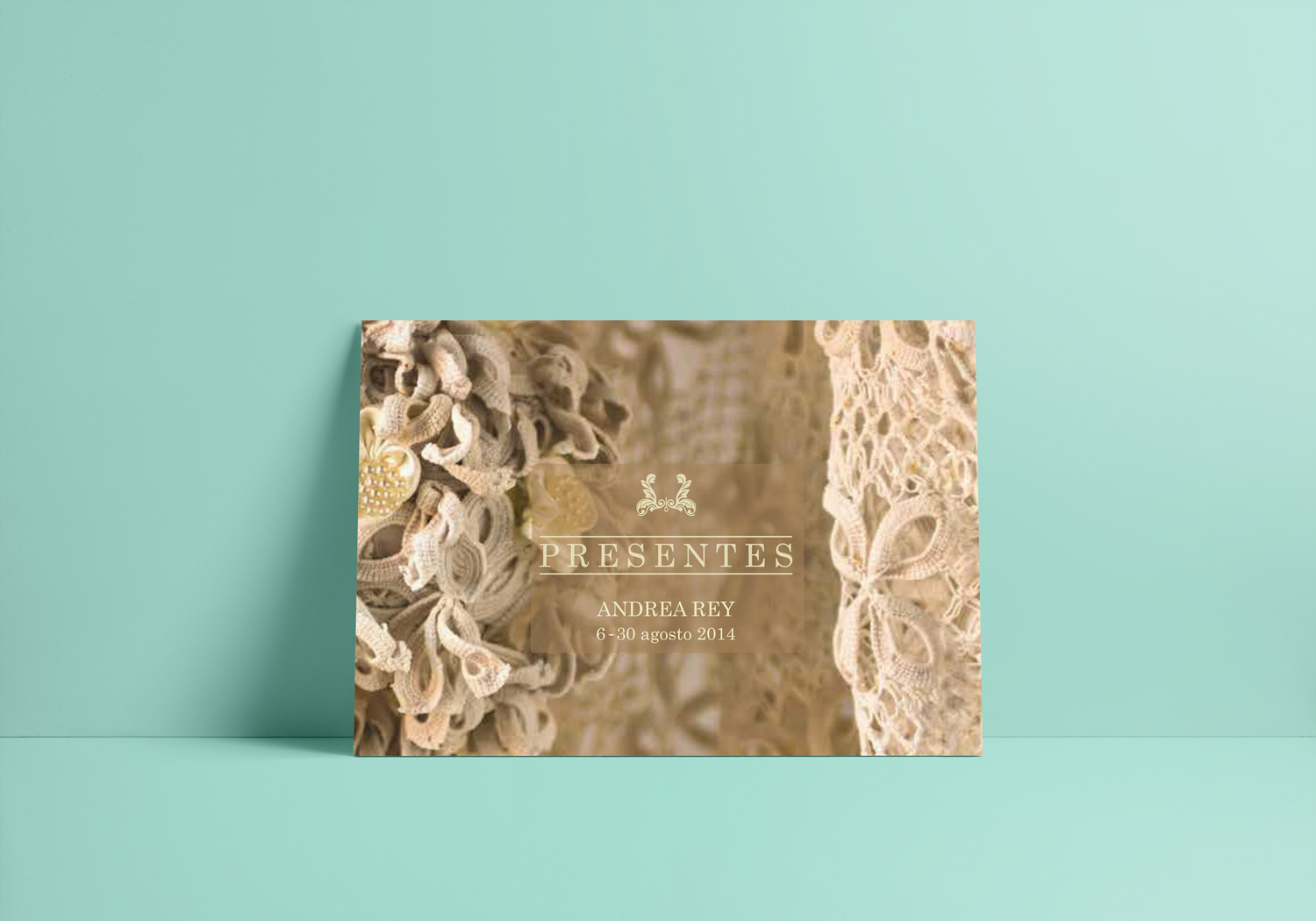 Post Card - Invitation for Andrea Rey