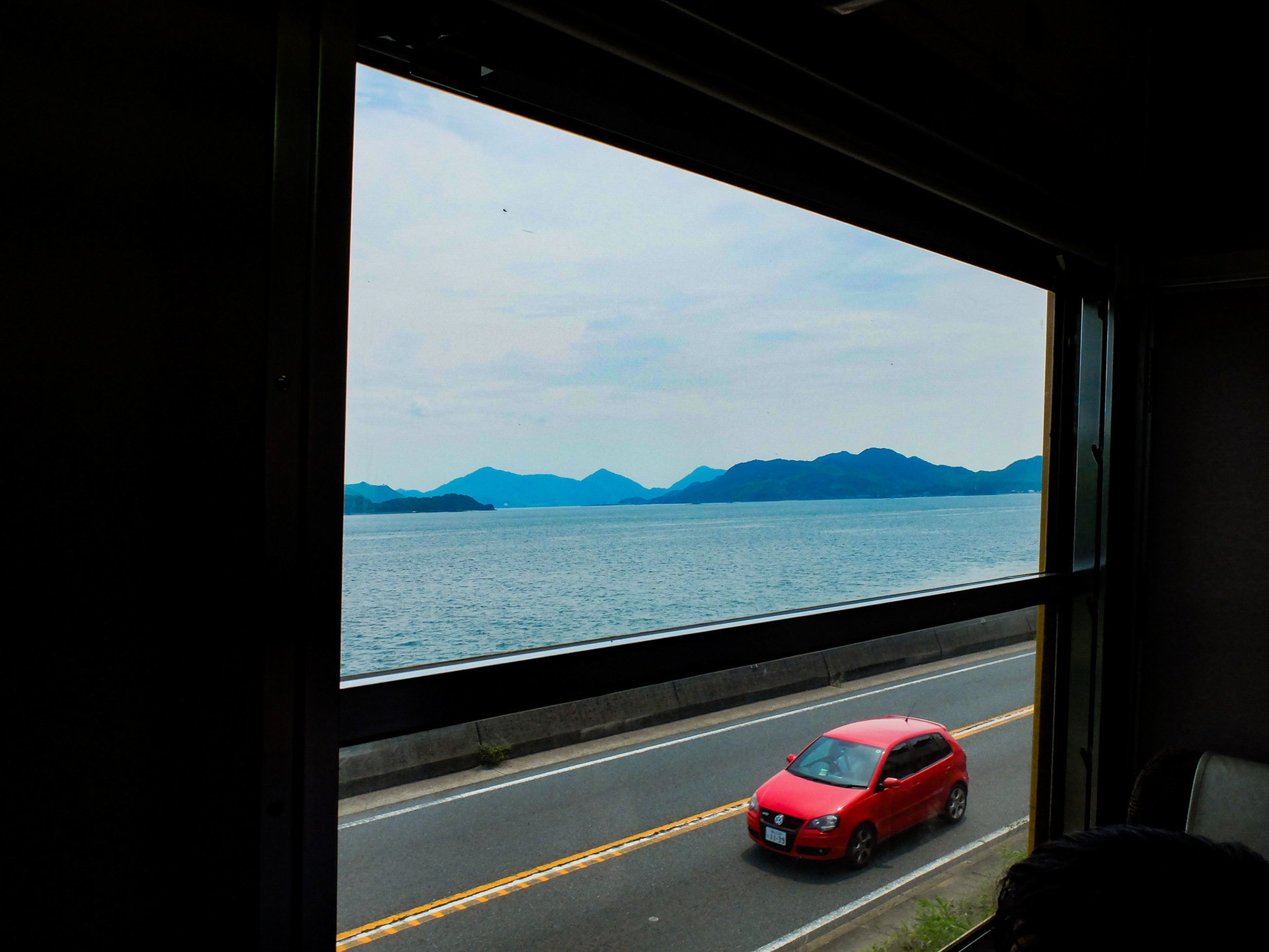 山陽本線の車窓から