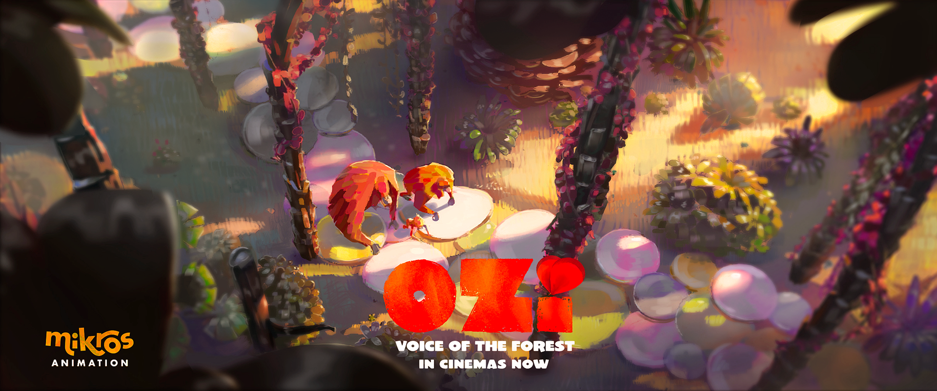 Character and visual development for Ozi: Voice of the Forest, Mikros Animation – Benjamin Guillon