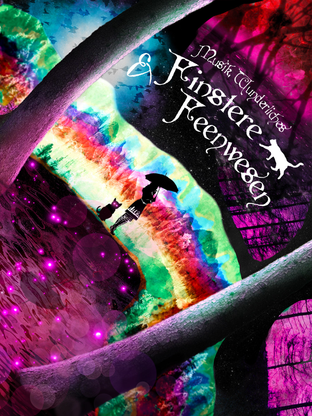 Calamity & Maurice, traversing the roots of Yggdrasil, travelling between worlds.