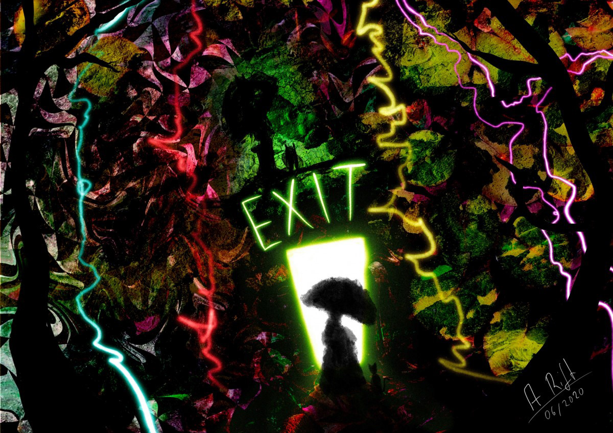 A rift artwork.