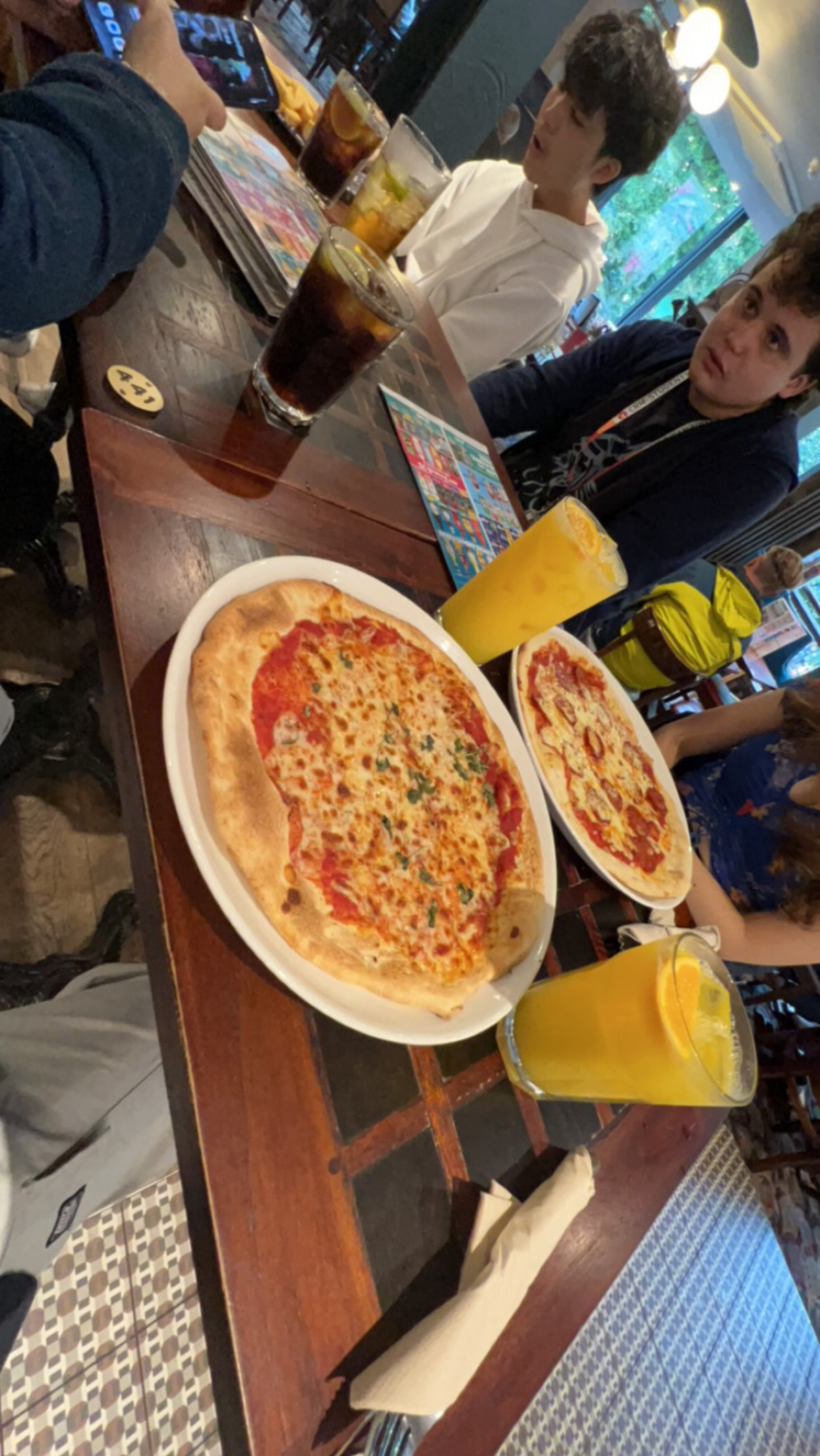 Classmate's first lunch together