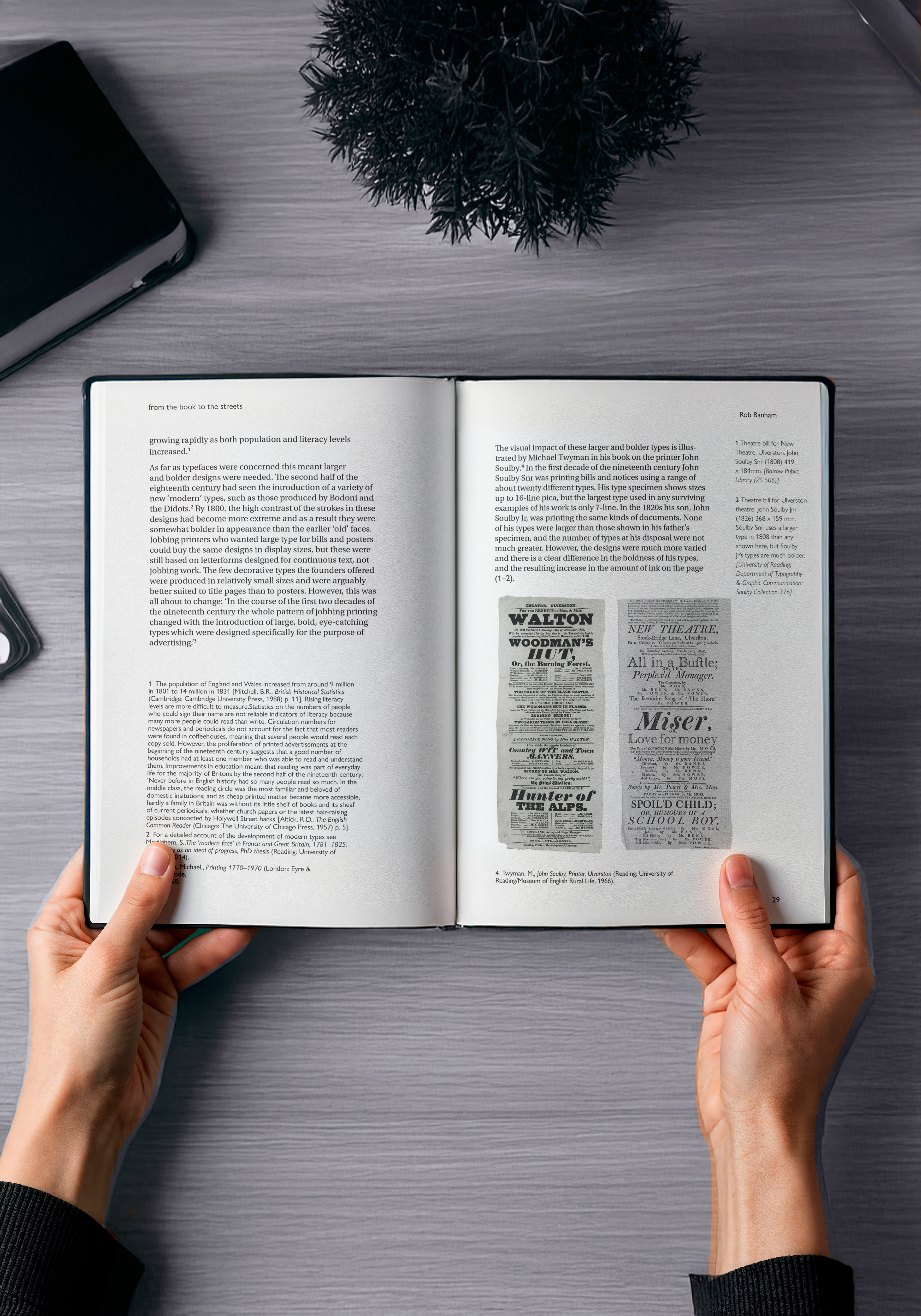 Example of inside pages