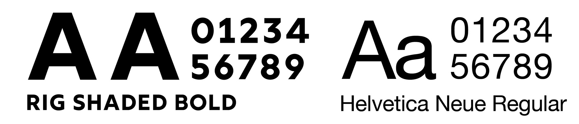 Typefaces
