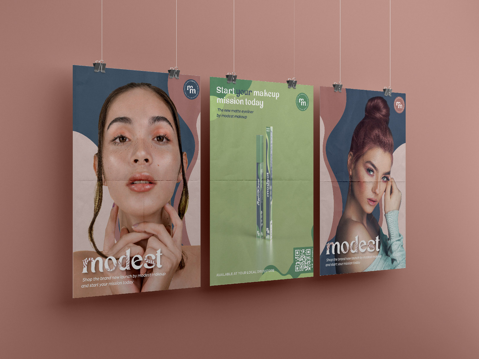 Advertising posters