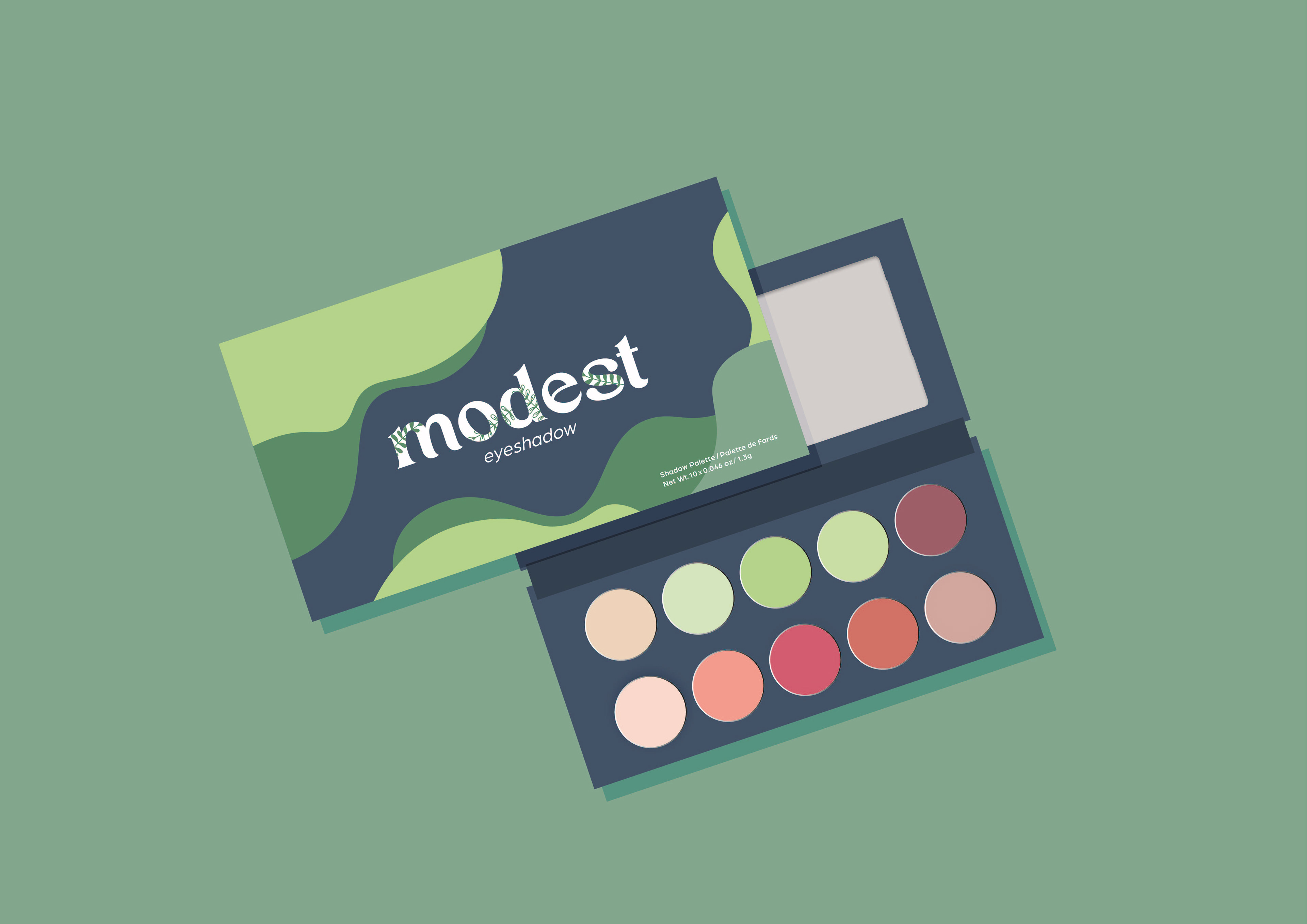 Eyeshadow packaging
