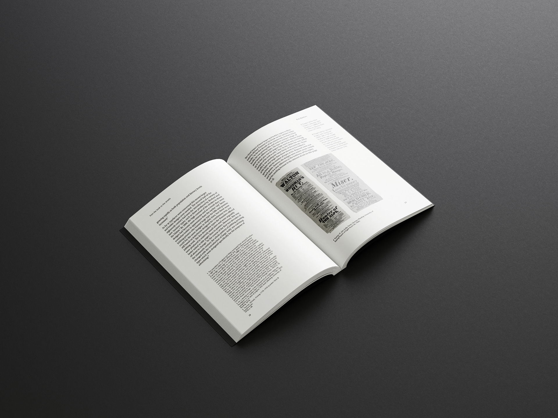 Example of inside pages