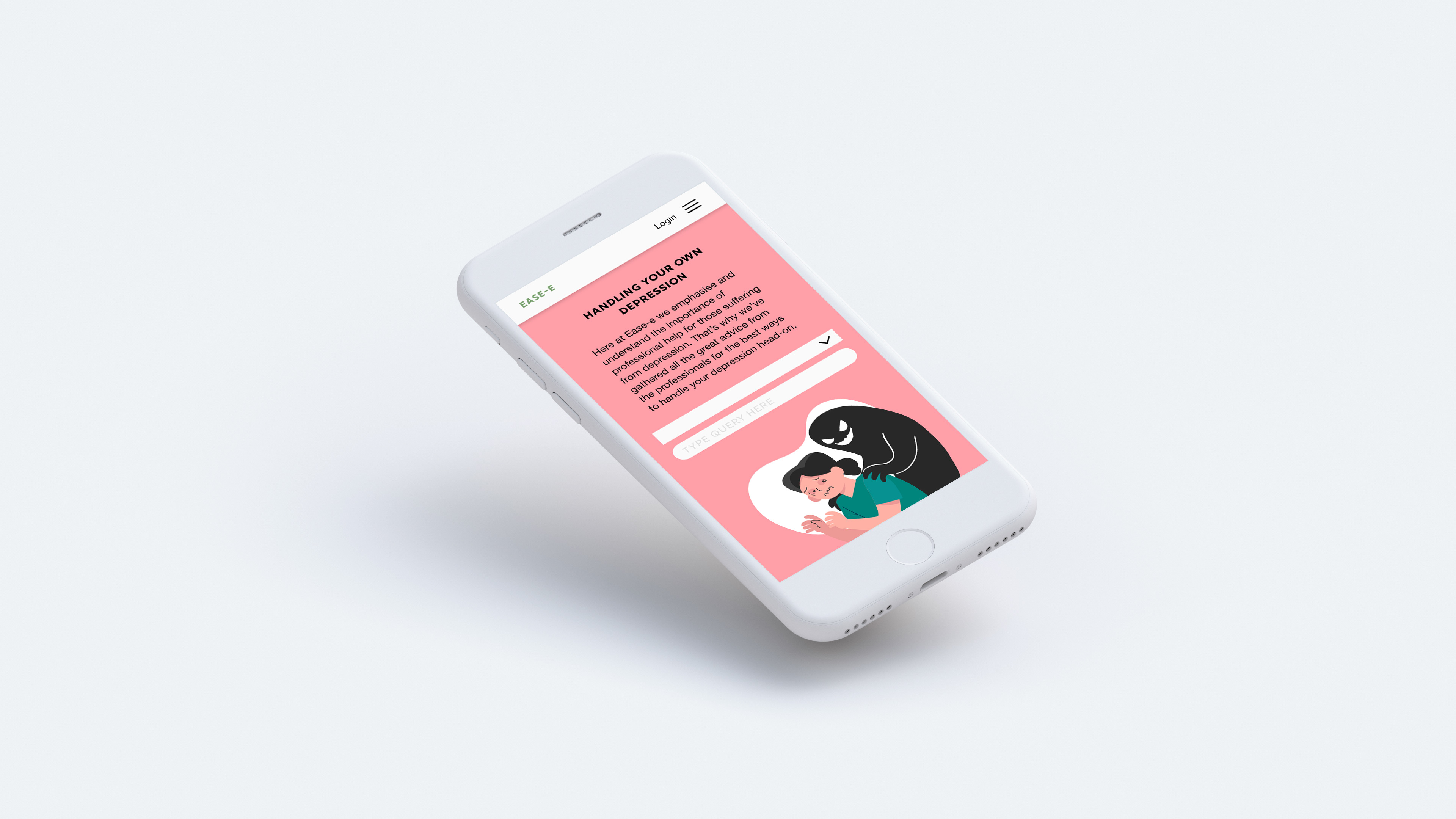 Screen of mobile site