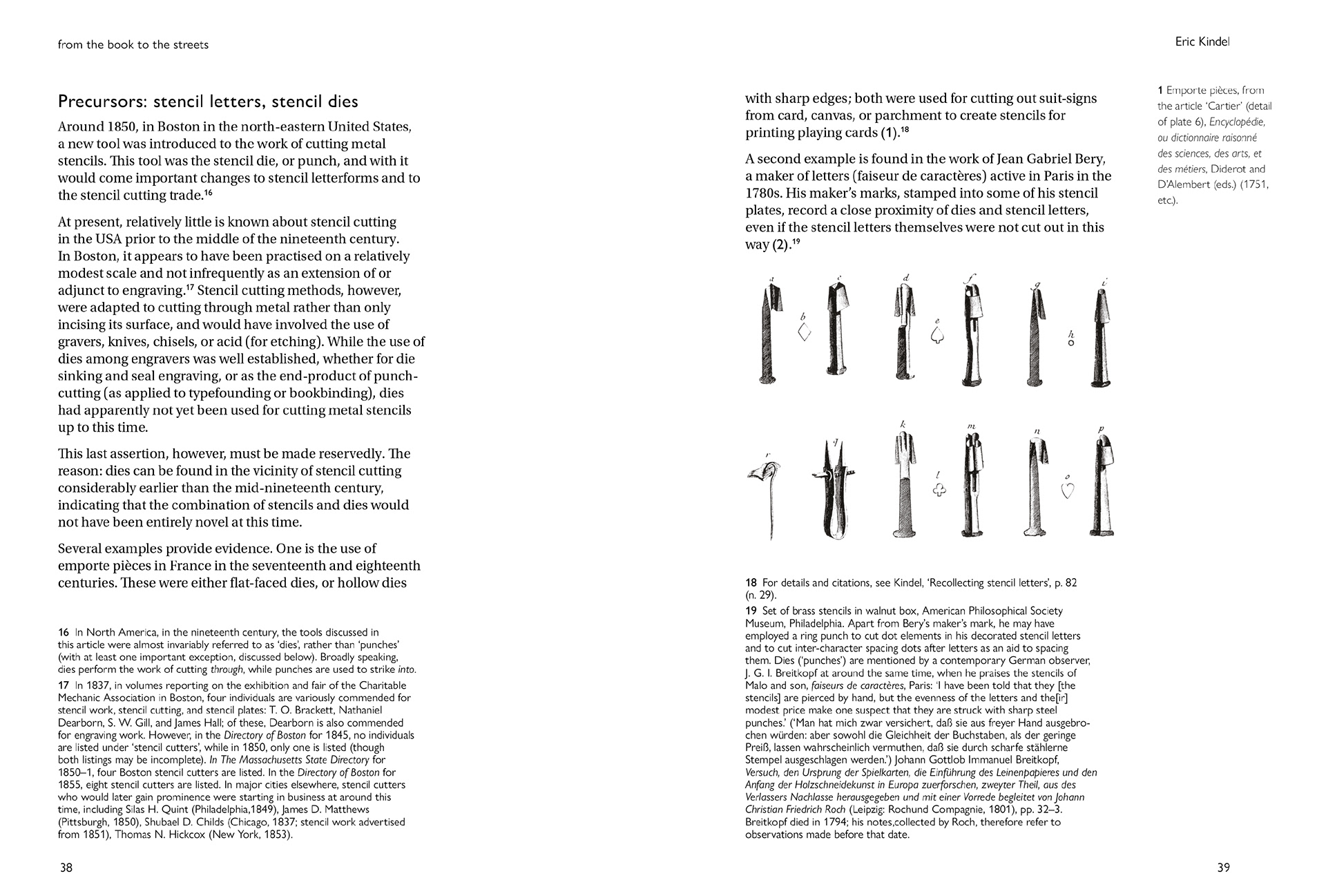 Example of inside pages