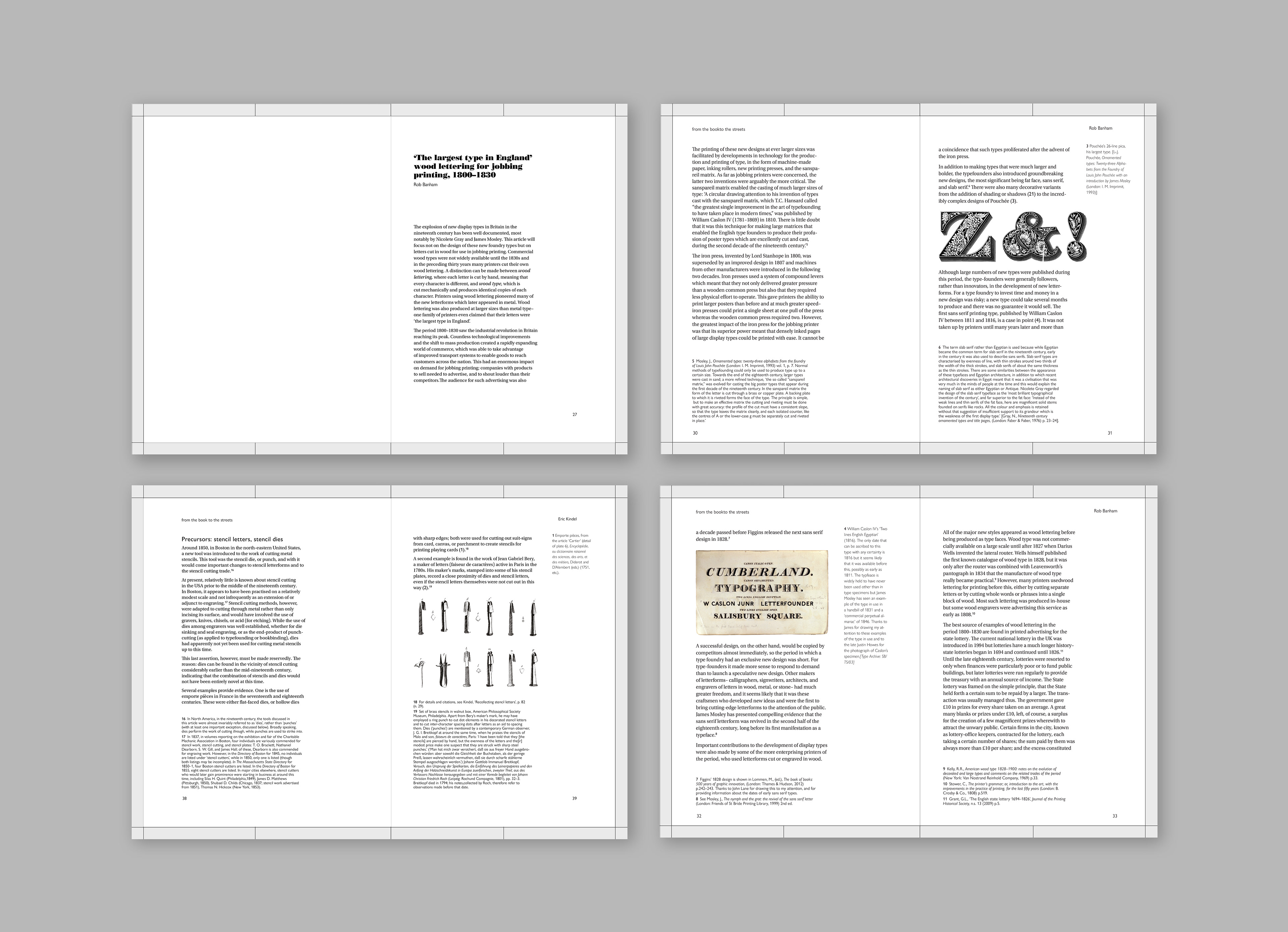 Page layouts