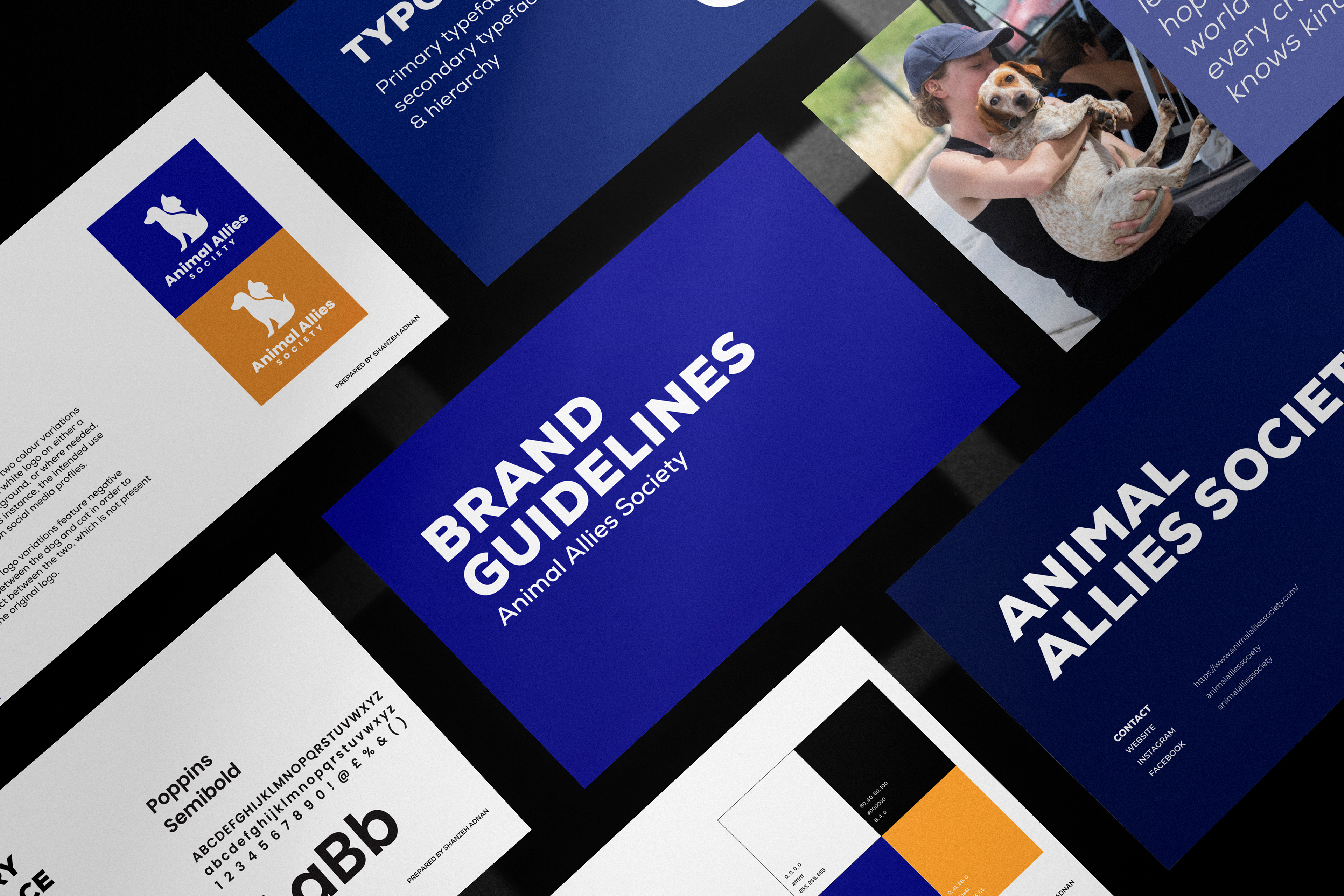 Brand guideline pages