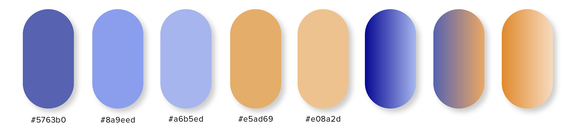 Secondary colour palette