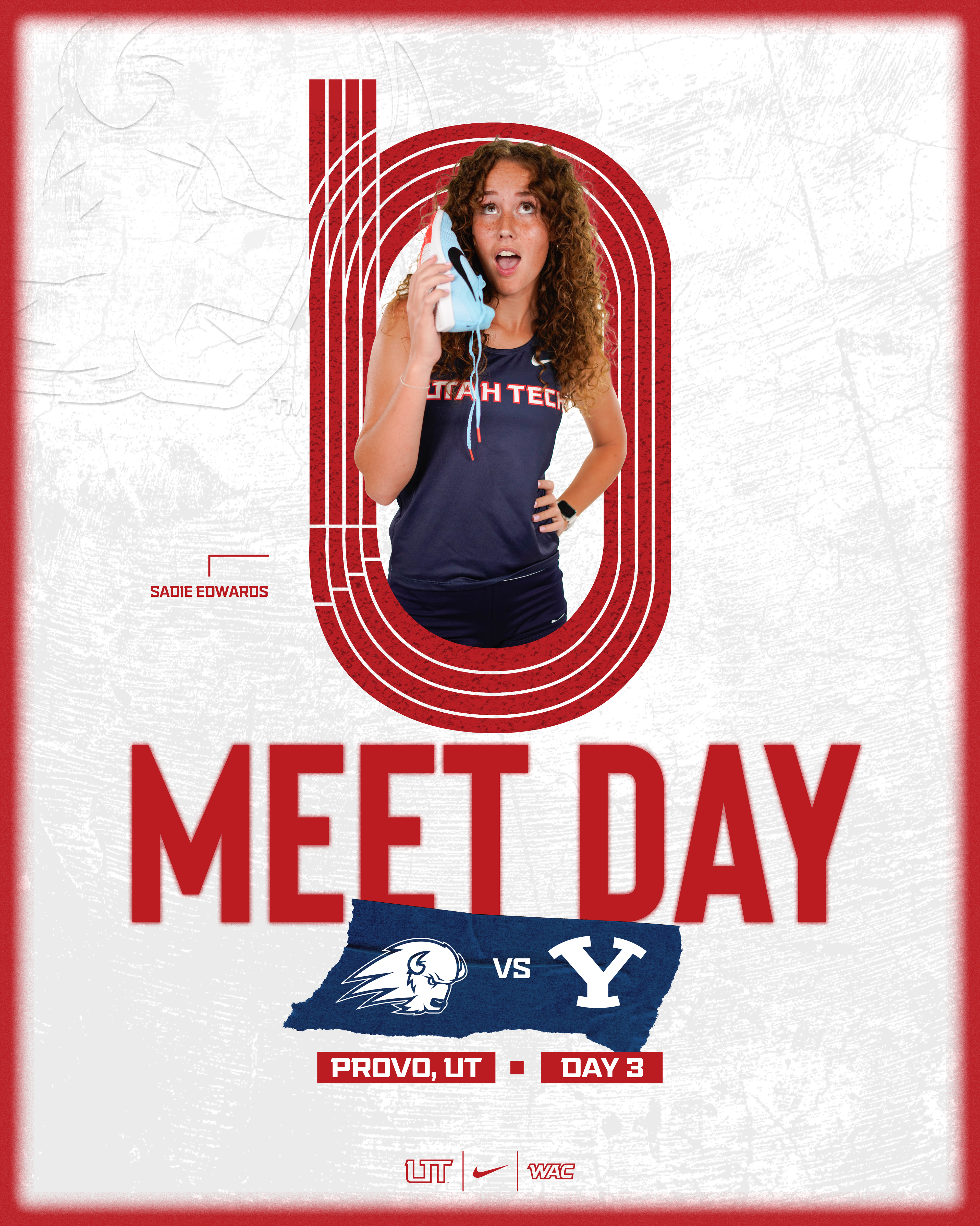 Track & Field Game Day Graphic for Instagram