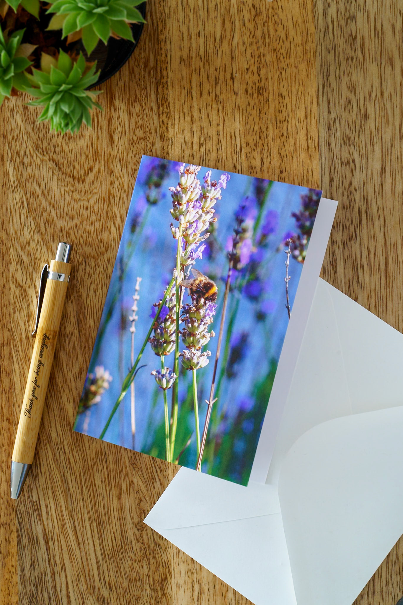 Lavender bumblebee