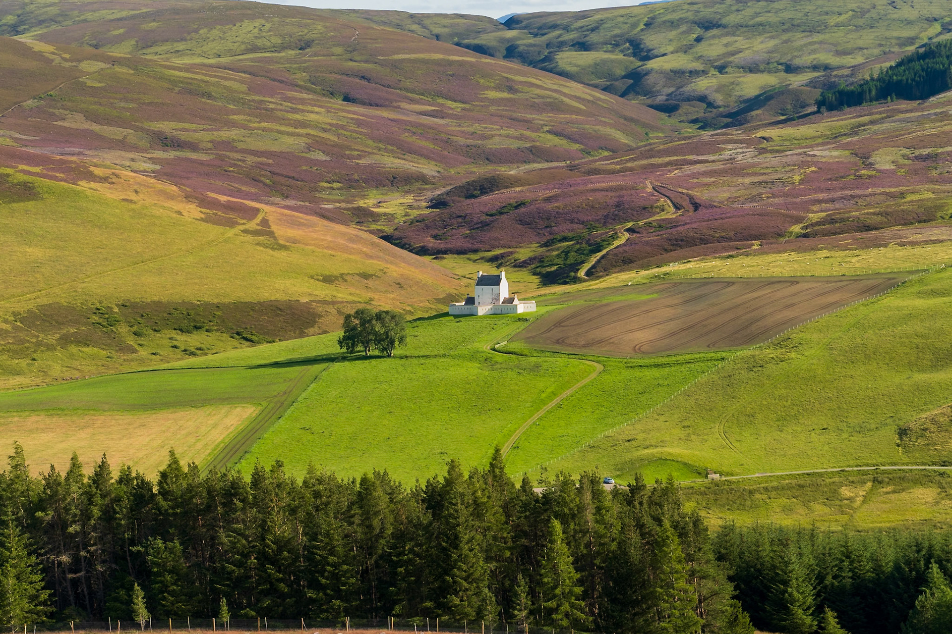 Corgarff Castle at the Cairngorms