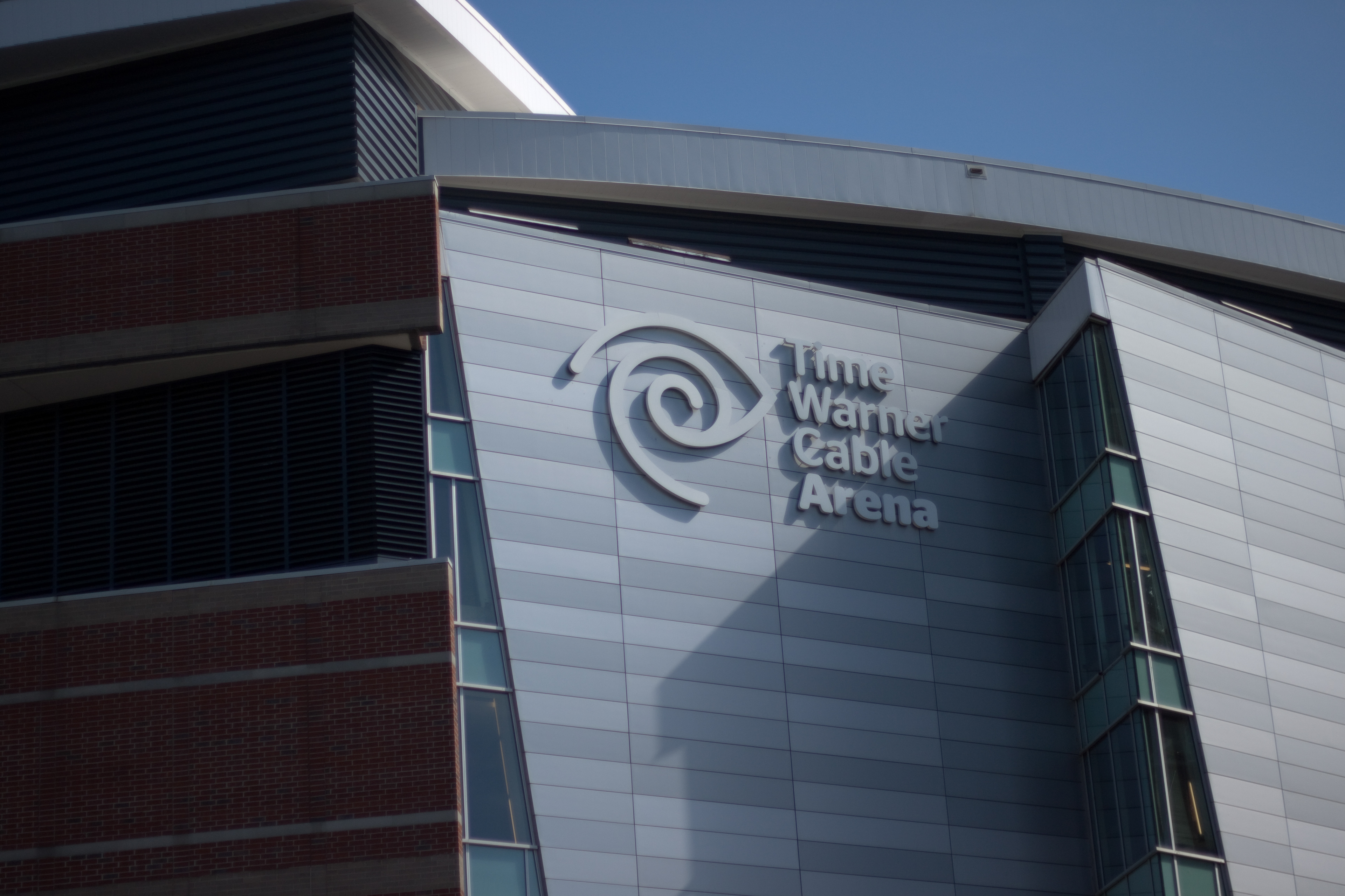 Time Warner Cable Arena exterior, August 2015 | Canon Rebel T1i, Fixed 50mm