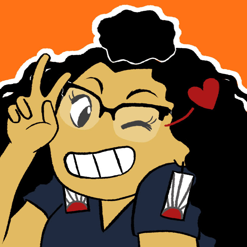 A self portrait created for use as part of my graphic overlay for my Twitch channel. March 2021 | Adobe Photoshop CC, Wacom Intuos Pro Medium