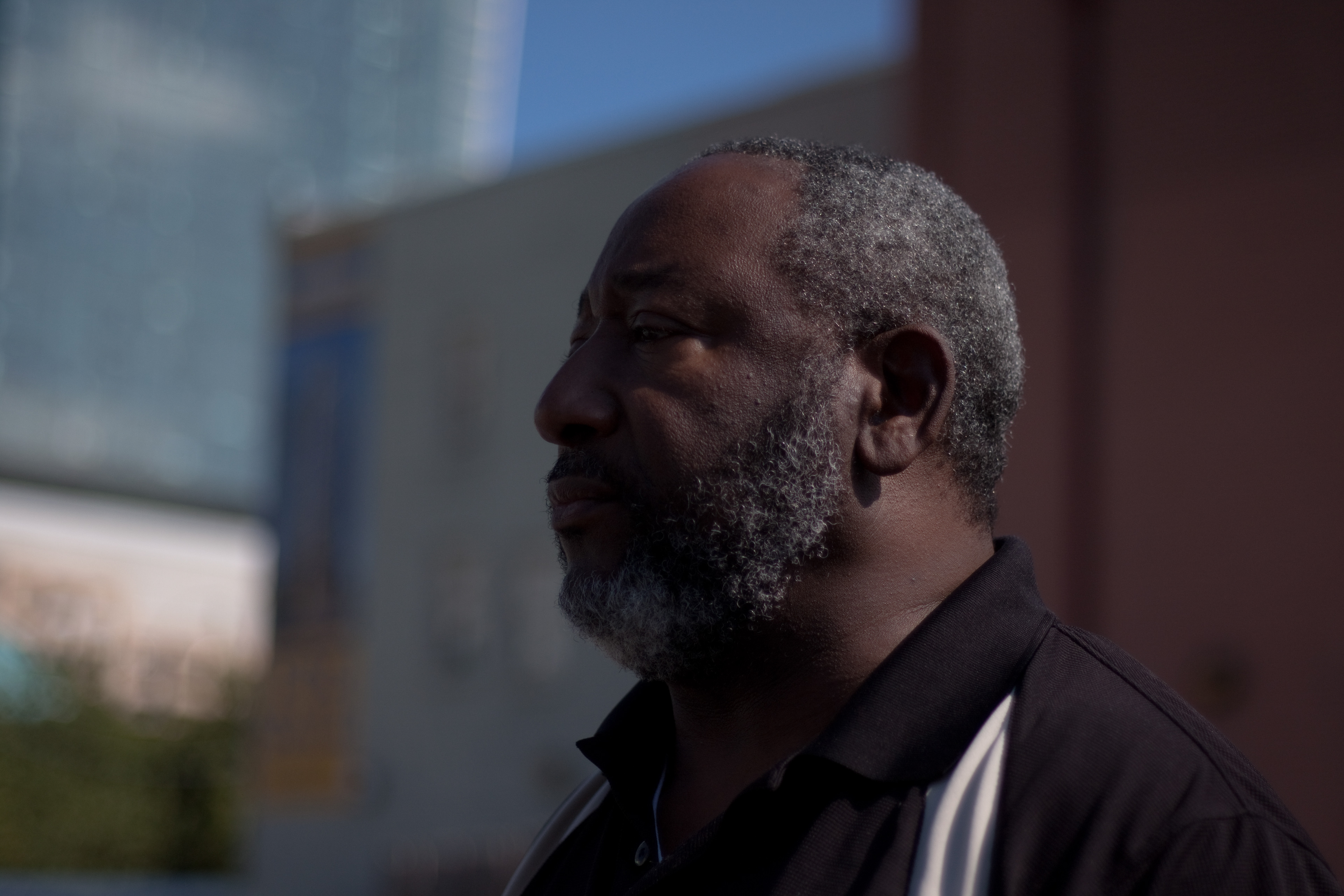 Candid photo shot in downtown Charlotte, North Carolina while on vacation.               August 2015 | Canon Rebel T1i, Fixed 50mm