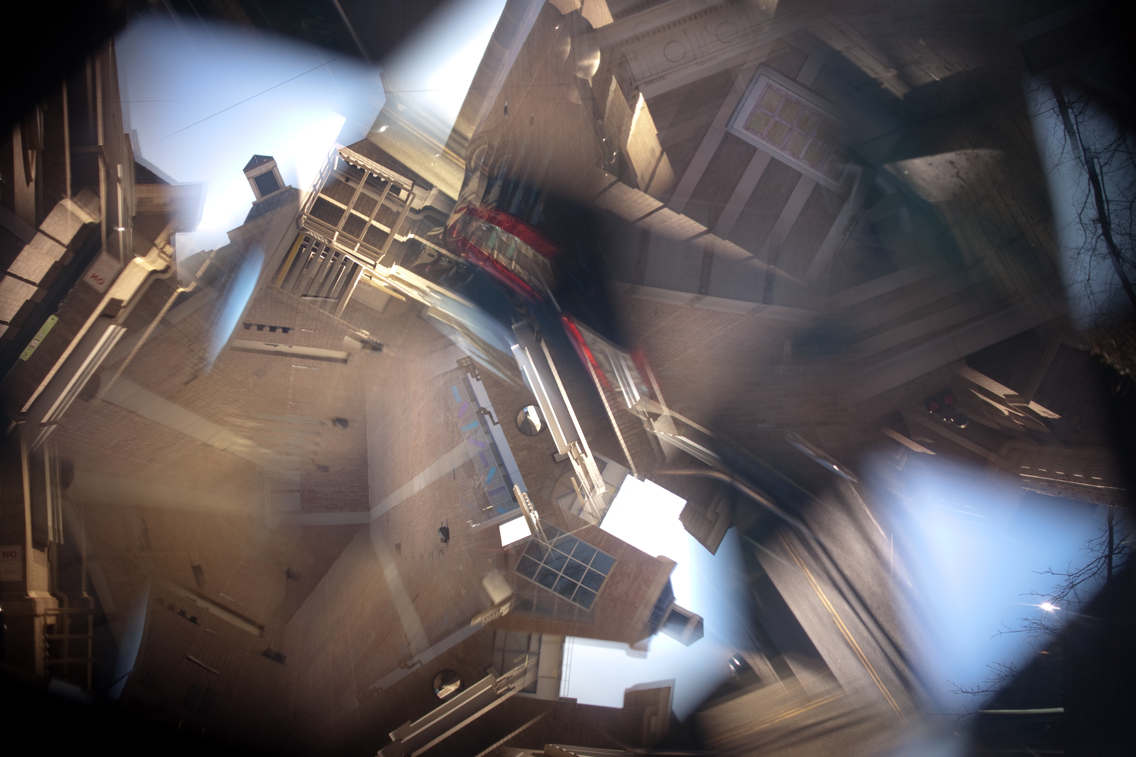 Downtown Charlotte, North Carolina shot through a kaleidoscope, August 2015 | Canon Rebel T1i, Fixed 50mm