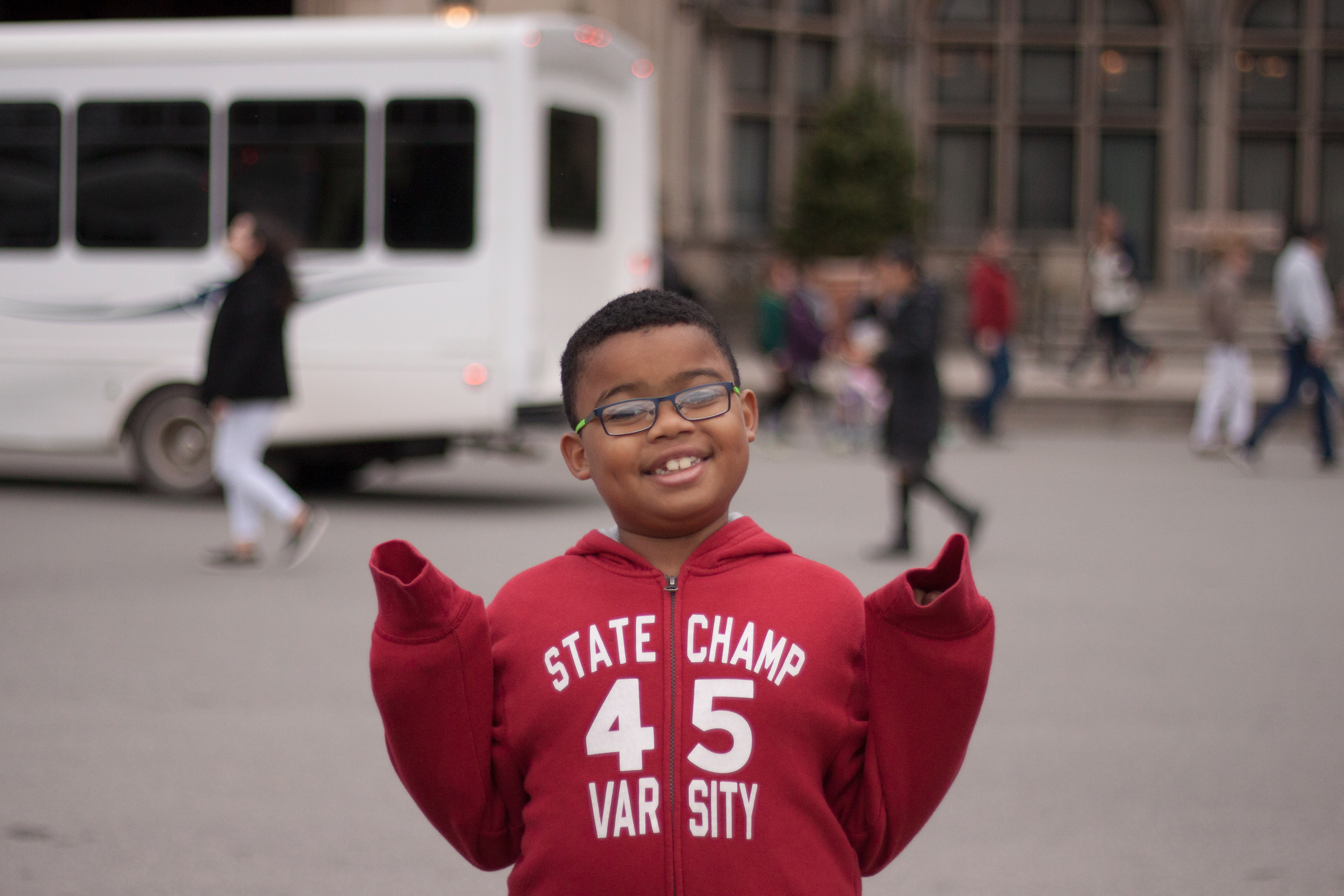 Posed shot in front of the Biltmore Mansion. December 2017 | Canon Rebel T1i, Fixed 50mm lens