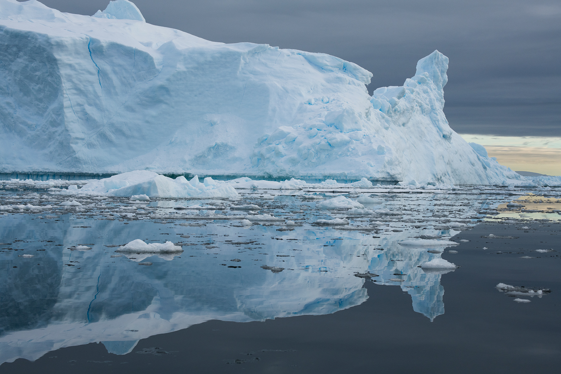 Antarctica, Fish Islands, Crystal Sound below the Antarctic Circle