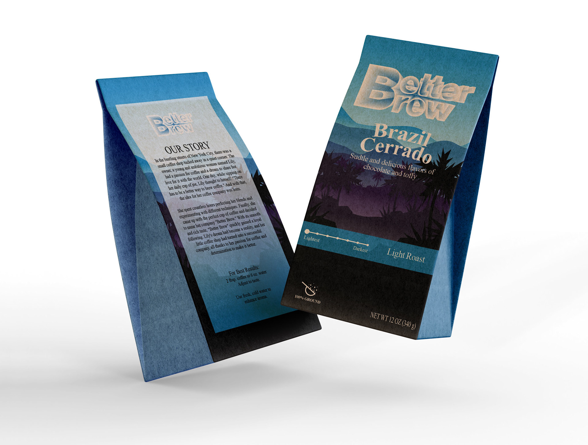 Coffee Packaging- Brazil Cerrado