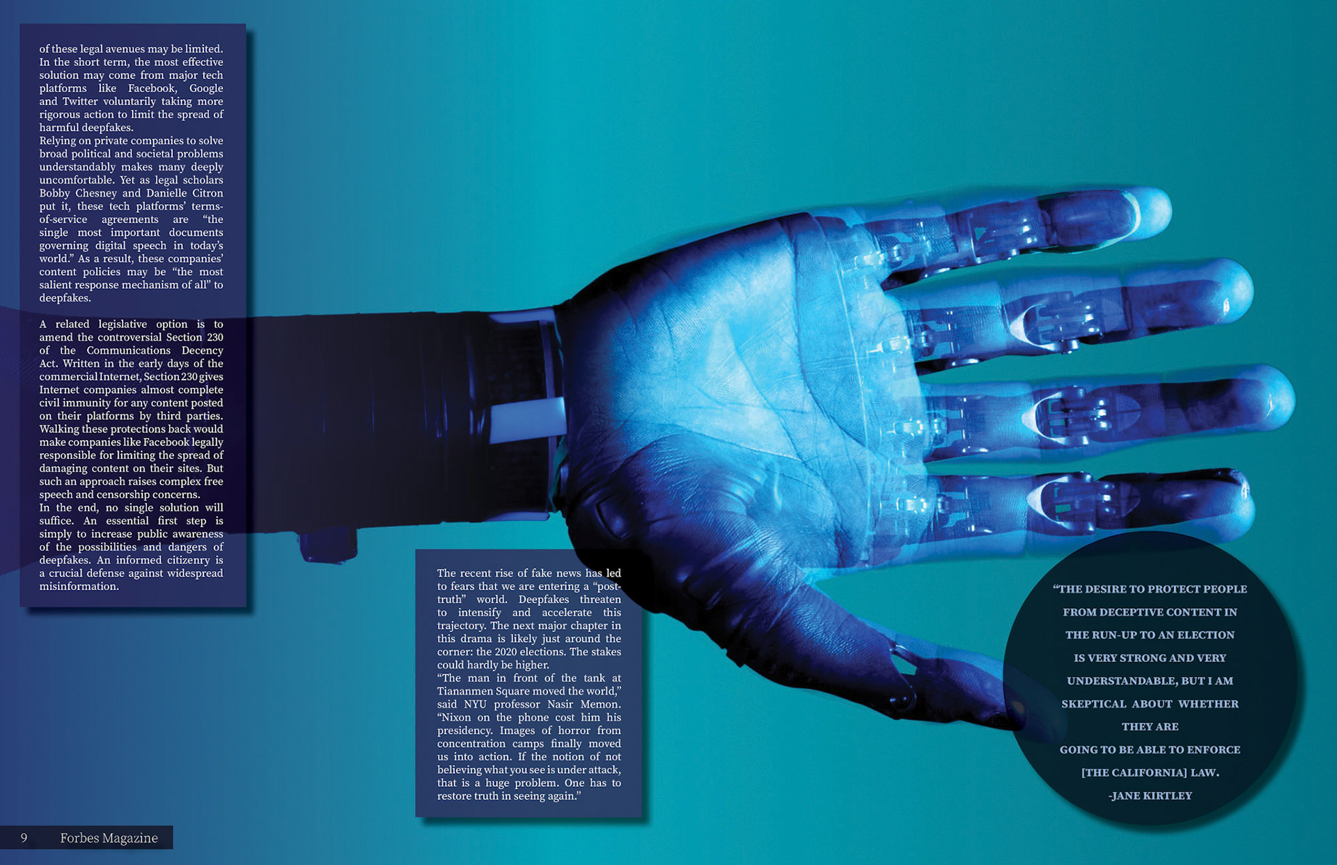 Forbes Magazine- Spread 4