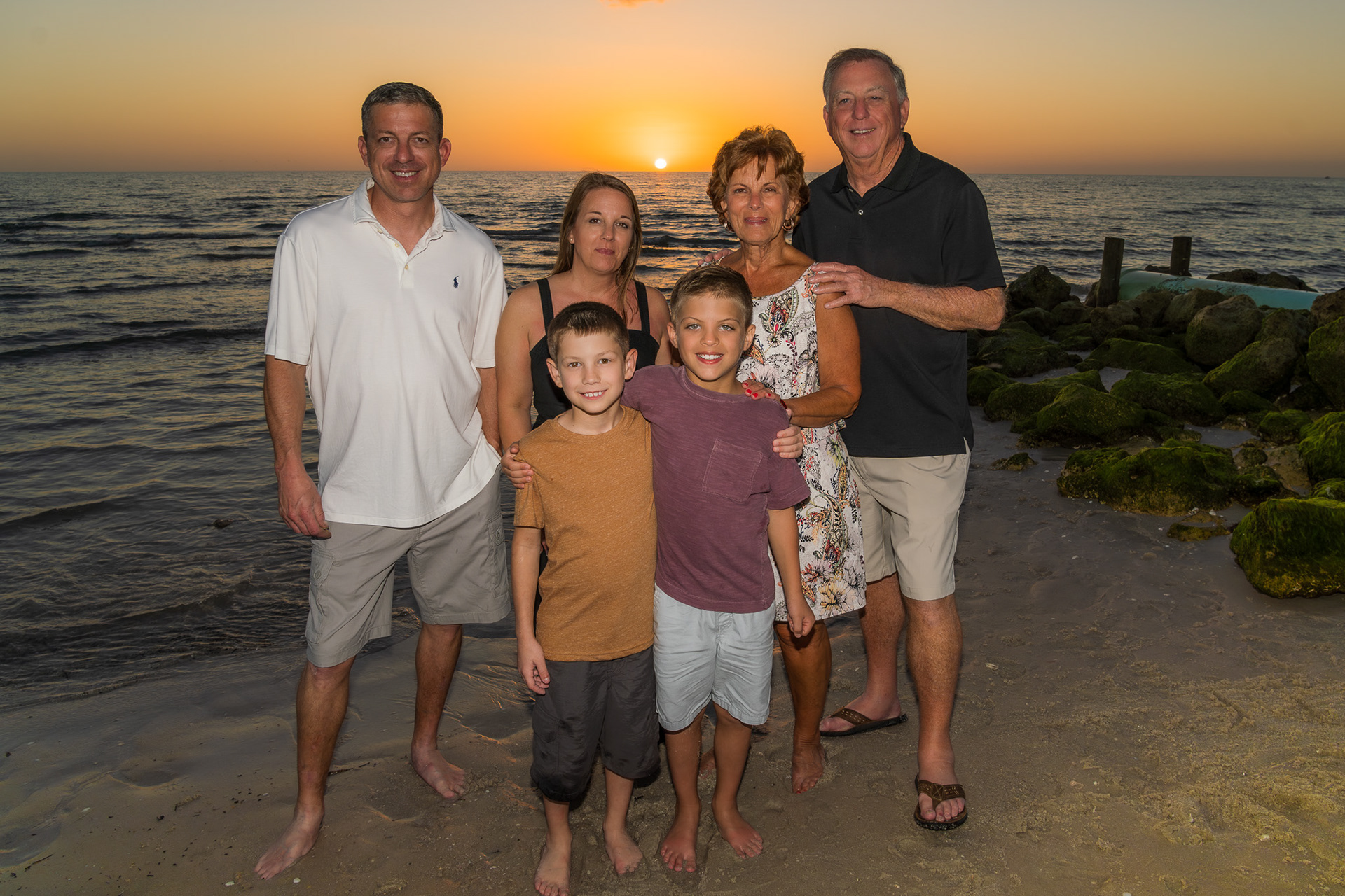 Family Beach Photoshoot
