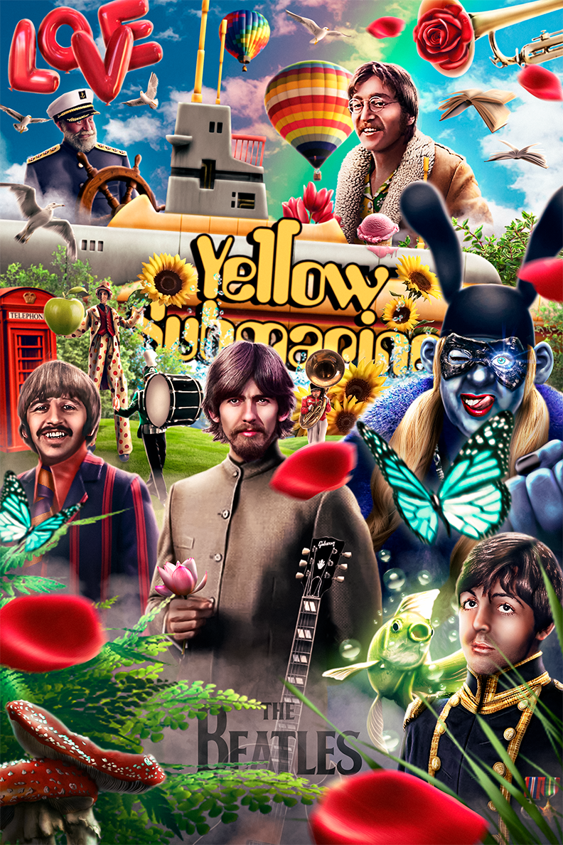 YELLOW SUBMARINE POSTER