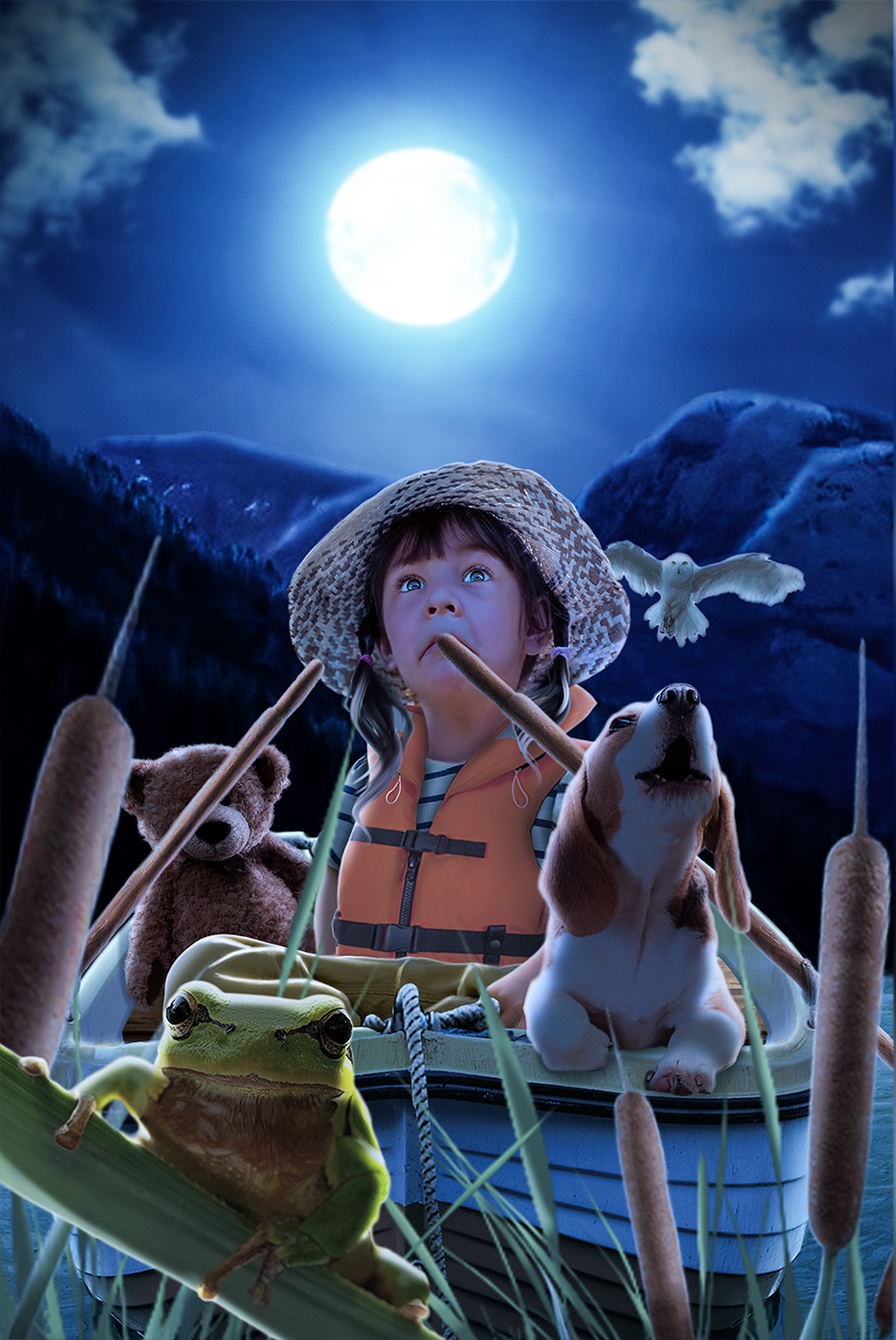 HOWLING AT THE MOON