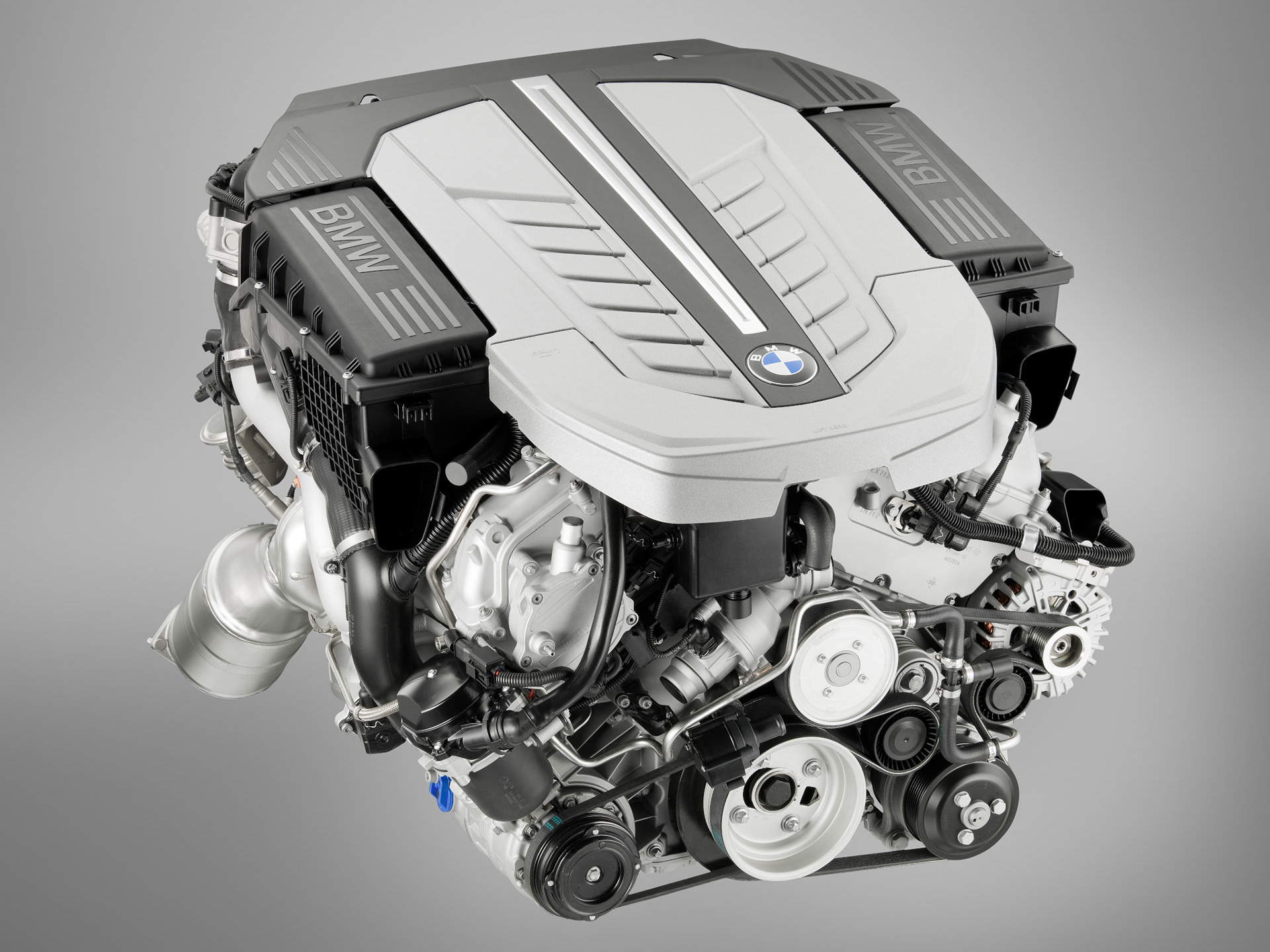 BMW N74 twin-turbo V12 petrol engine