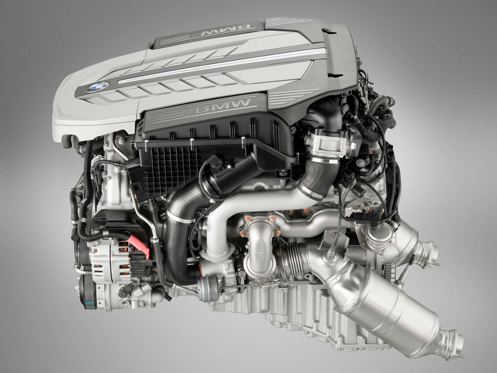 BMW N74 twin-turbo V12 petrol engine