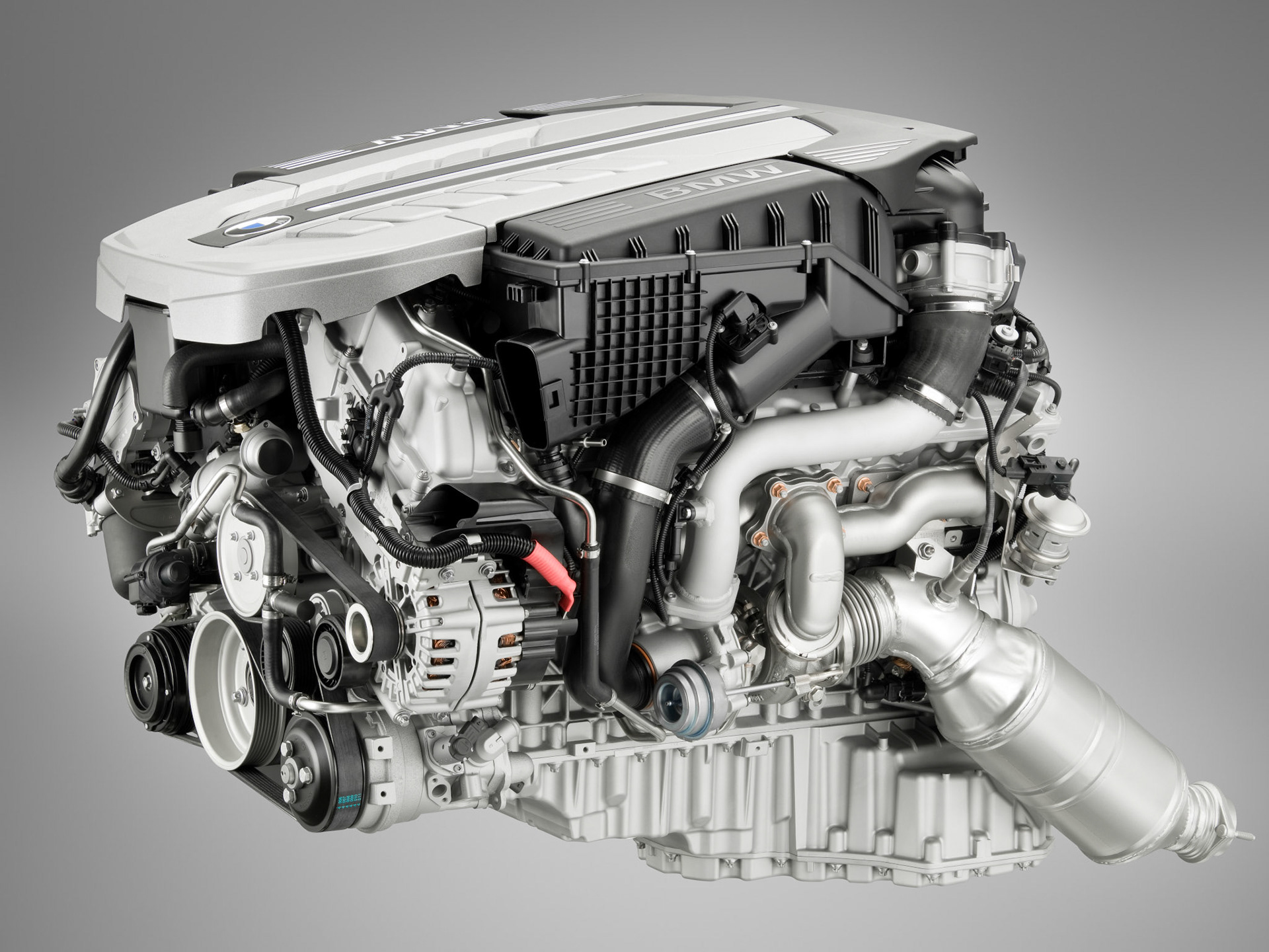 BMW N74 twin-turbo V12 petrol engine