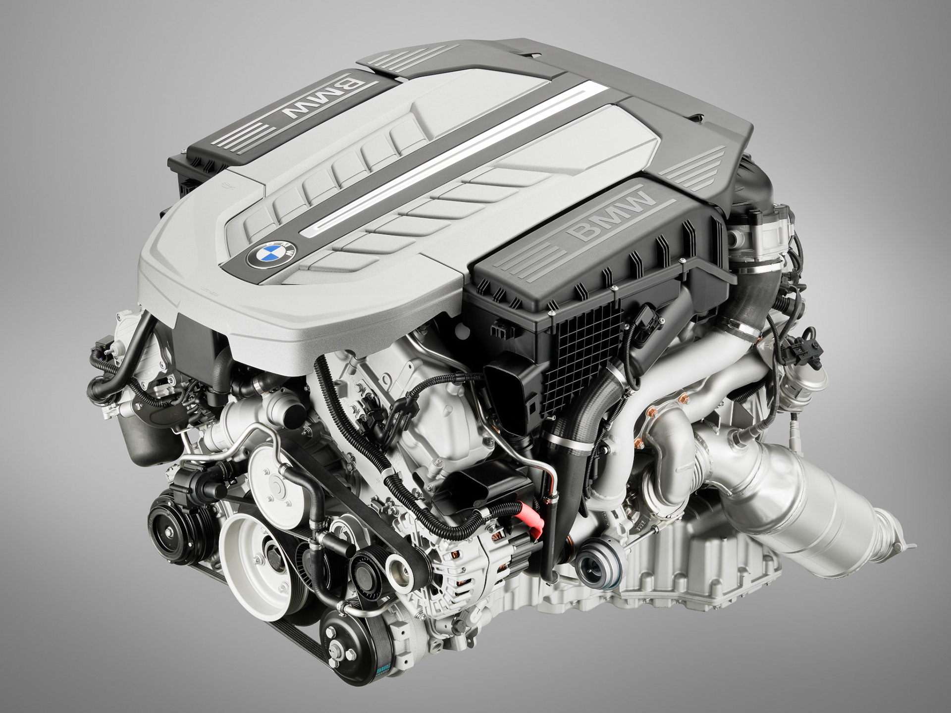 BMW N74 twin-turbo V12 petrol engine