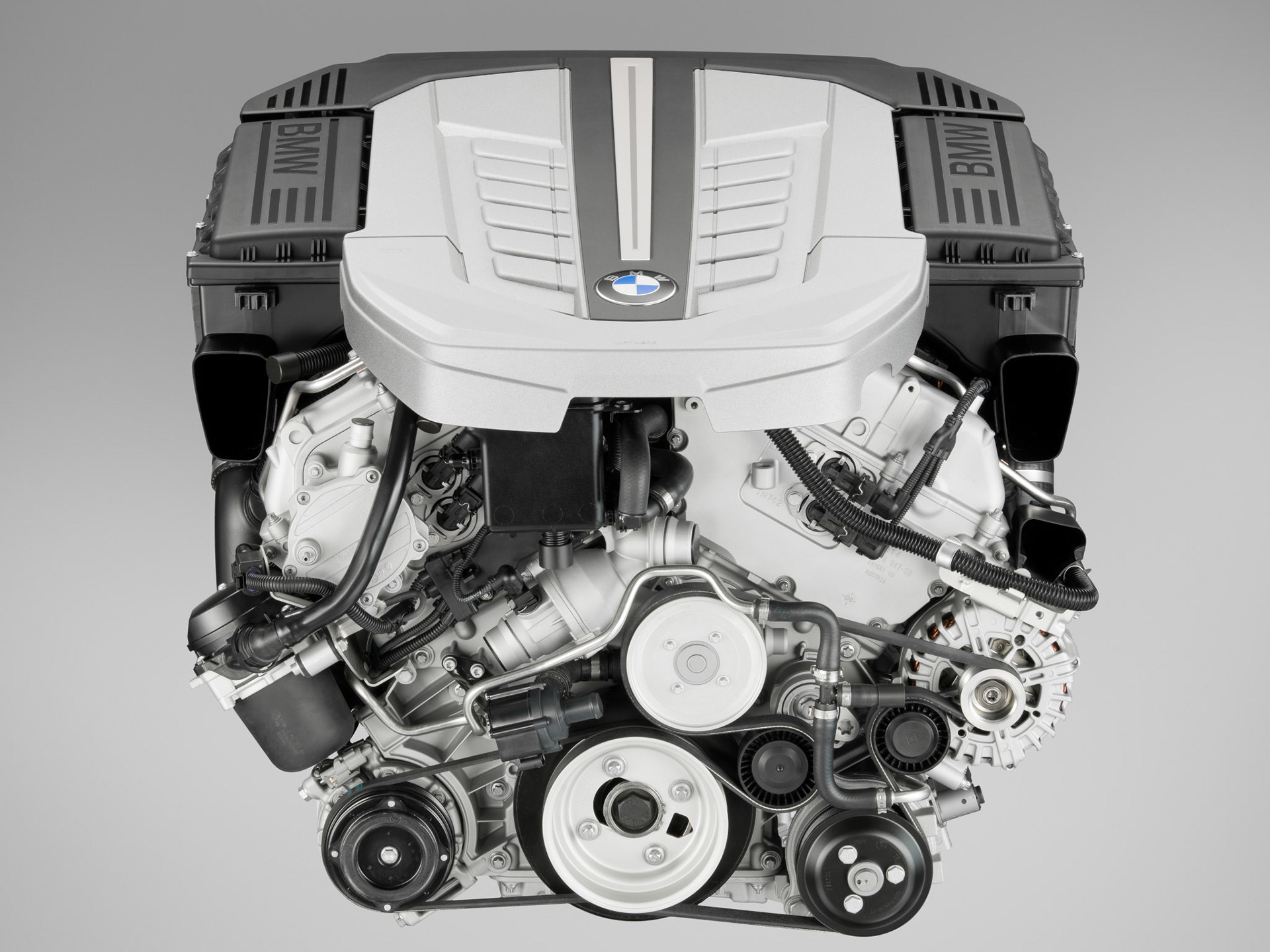 BMW N74 twin-turbo V12 petrol engine