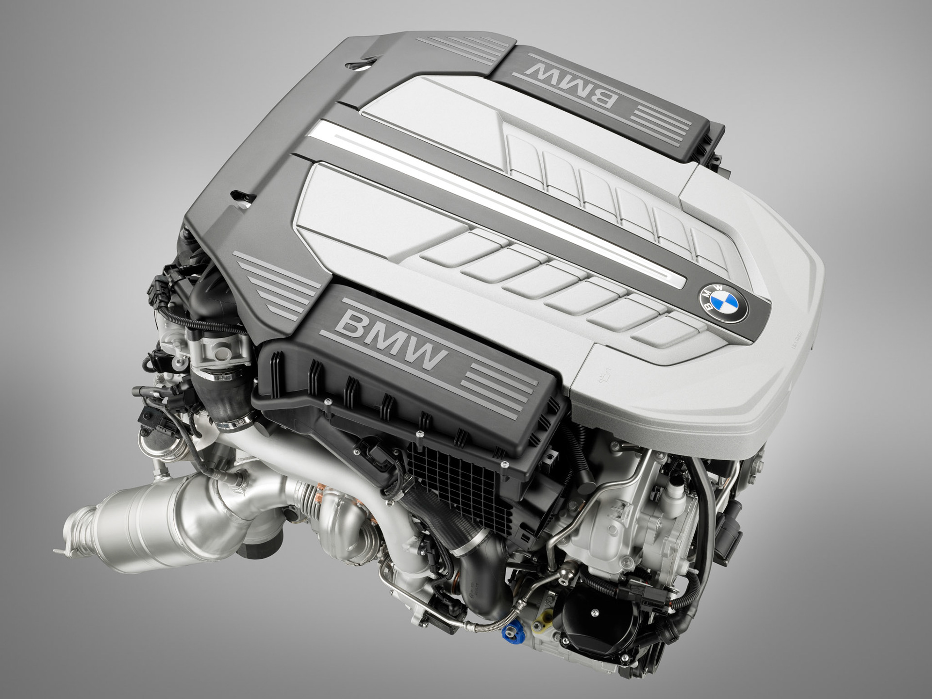 BMW N74 twin-turbo V12 petrol engine