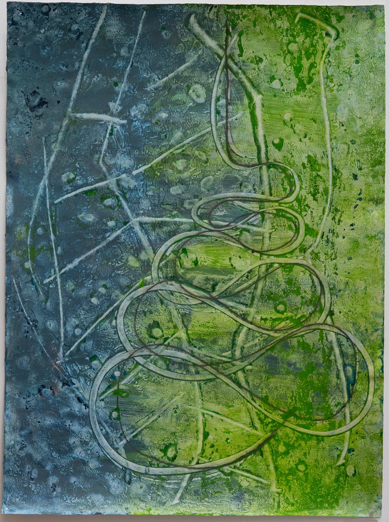 Alice Austin - painting done while at the Ballinglen Foundation in Ballycastle, Co.. Mayo, Ireland, October, 2021.