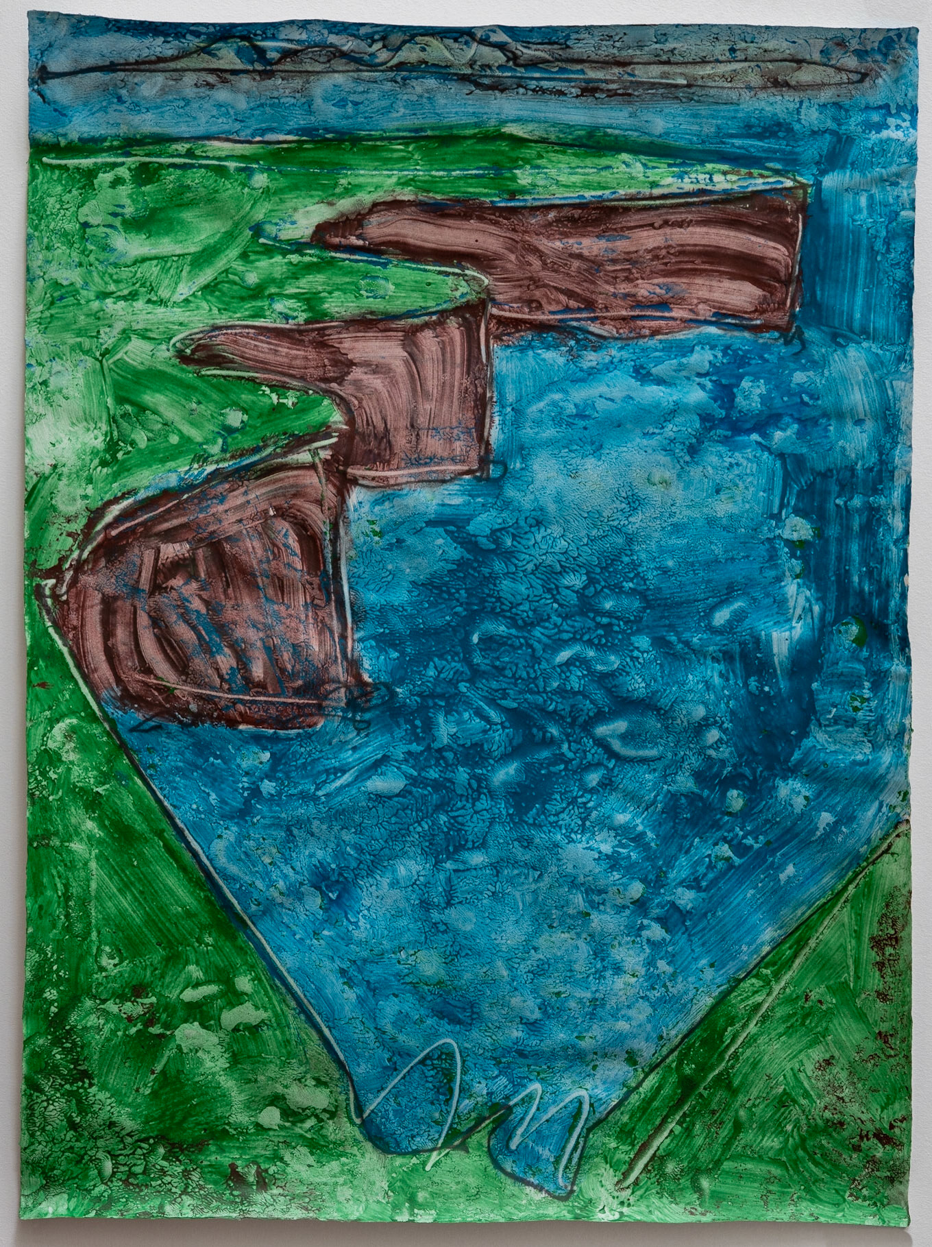 Alice Austin - painting done while at the Ballinglen Foundation in Ballycastle, Co.. Mayo, Ireland, October, 2021.