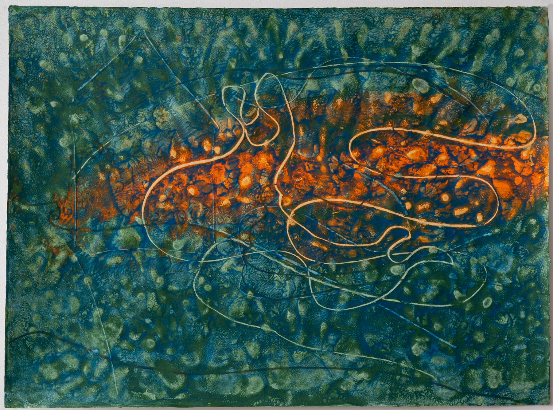 Alice Austin - painting done while at the Ballinglen Foundation in Ballycastle, Co.. Mayo, Ireland, October, 2021.