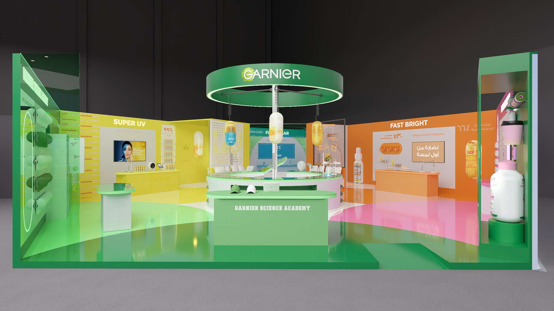 Garnier Booth