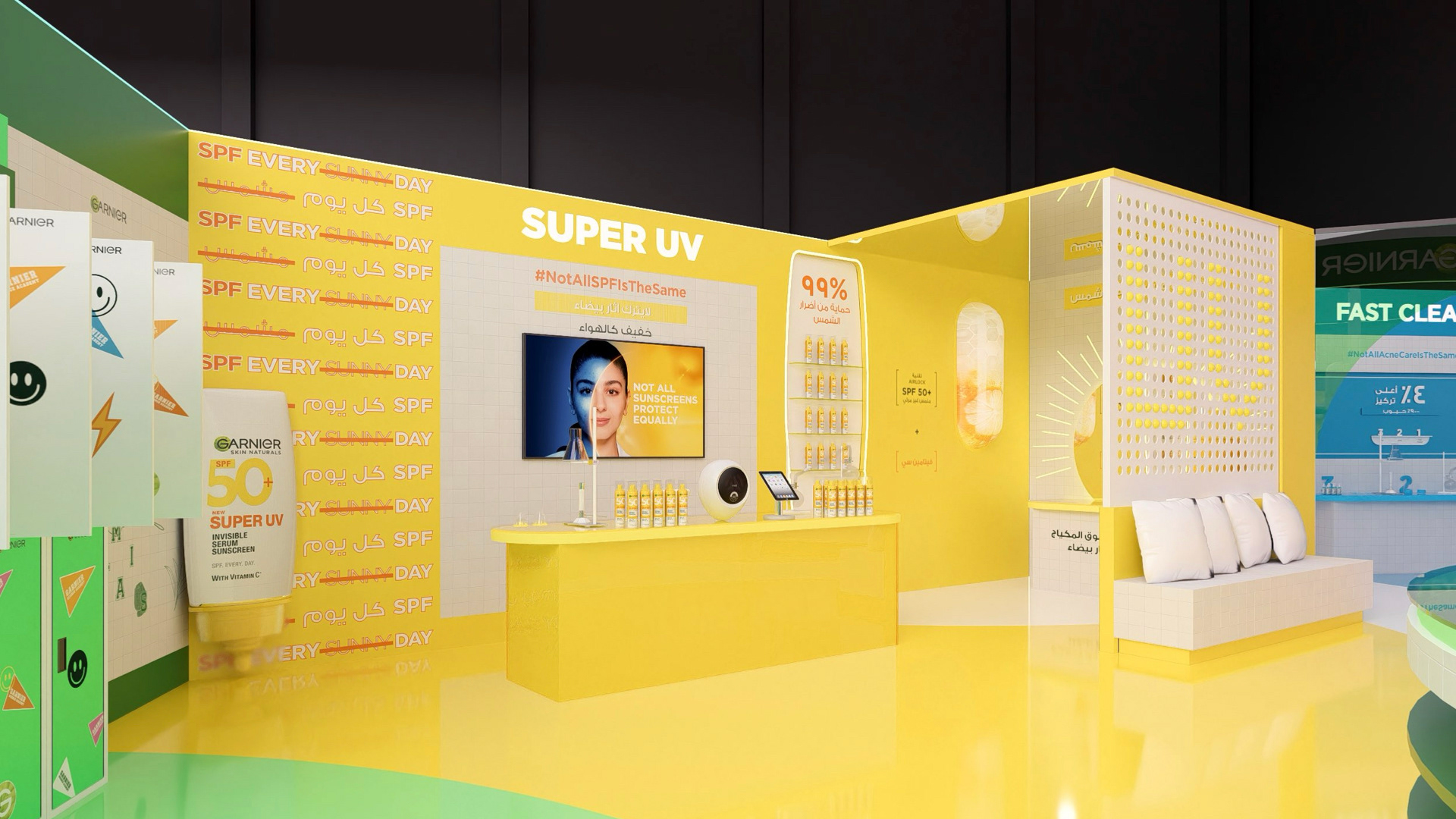 Garnier Booth